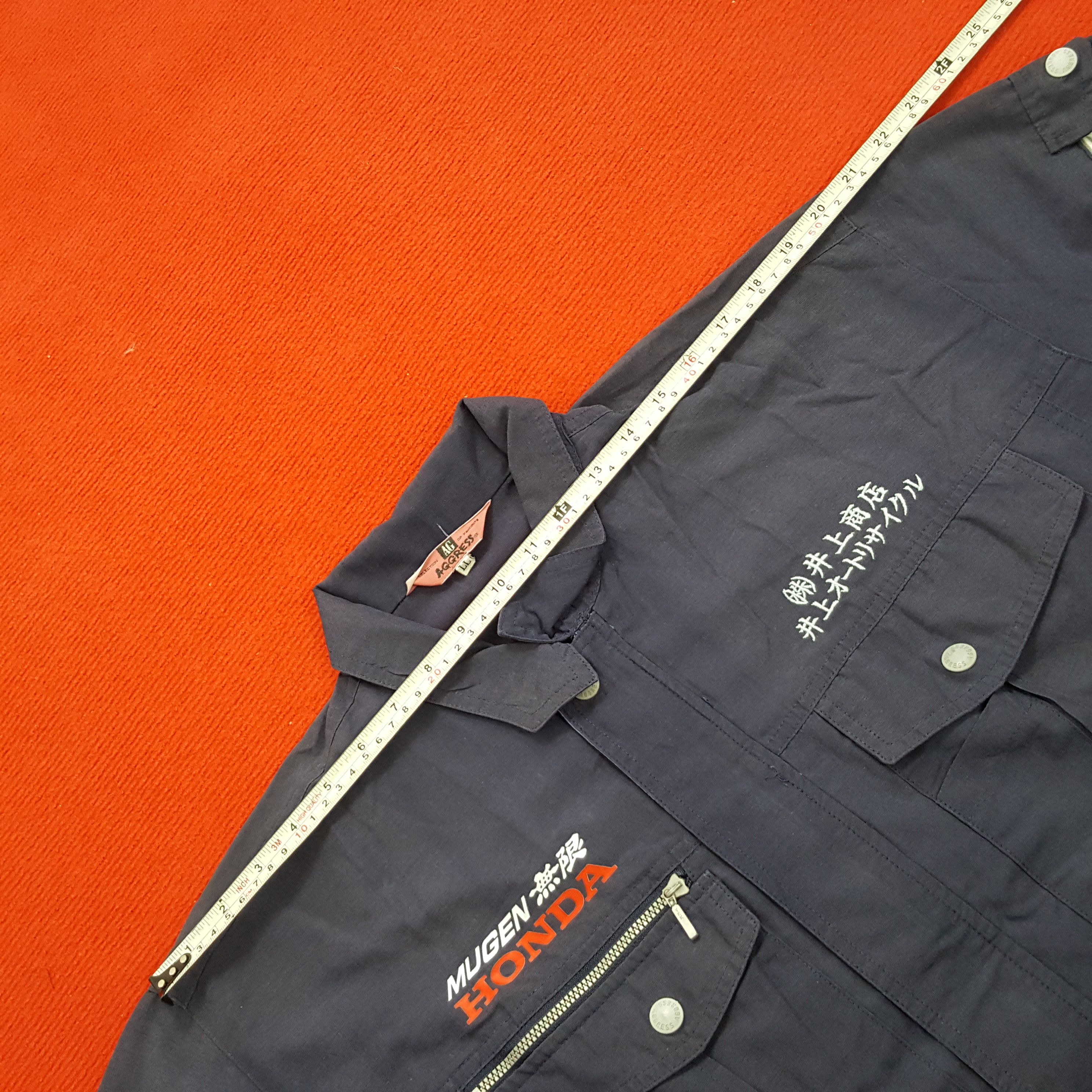 Japanese Brand × Vintage Mugen Honda Japanese Motorsports Custom Art Jacket Size US L / EU 52-54 / 3 - 10 Thumbnail