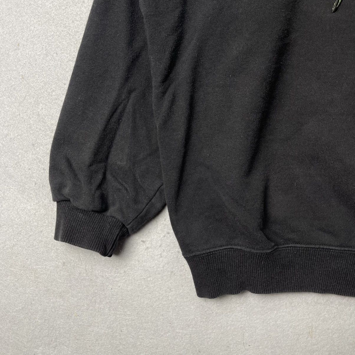 Kenzo Vintage Kenzo Jeans Embroidered Logo Sweatshirt – Black Size US L / EU 52-54 / 3 - 5 Thumbnail