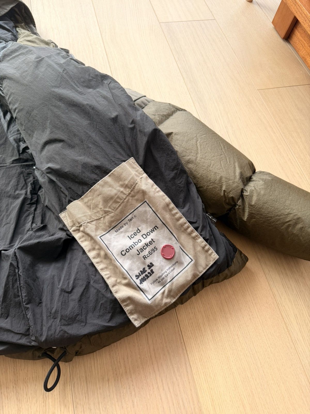 Ten C Ten C Iced Combo Down Jacket Olive 52/XL Size US XL / EU 56 / 4 - 15 Thumbnail