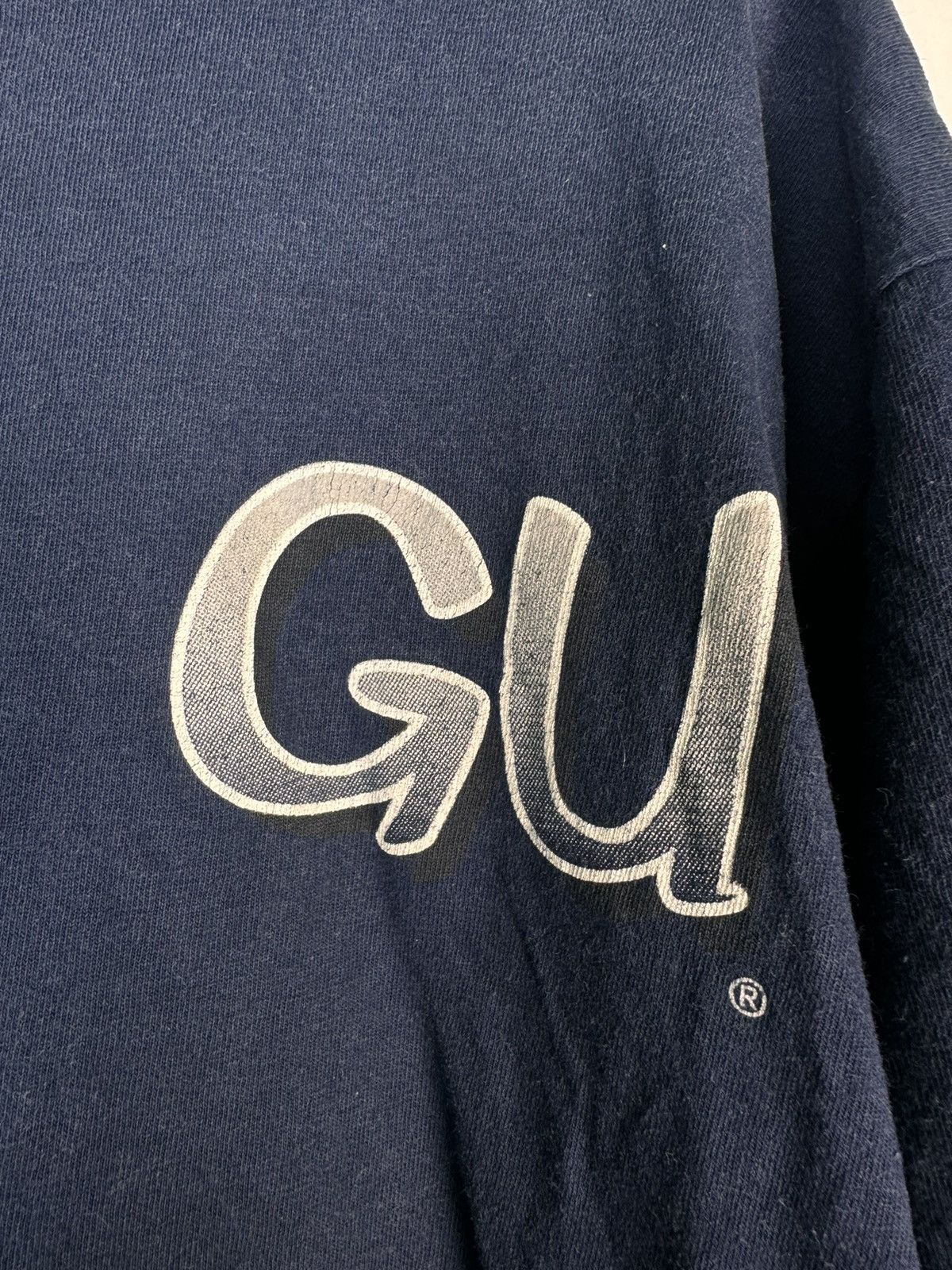 The Game Vintage Georgetown University Shirt Adult XL Blue Bulldog Size US XL / EU 56 / 4 - 4 Thumbnail