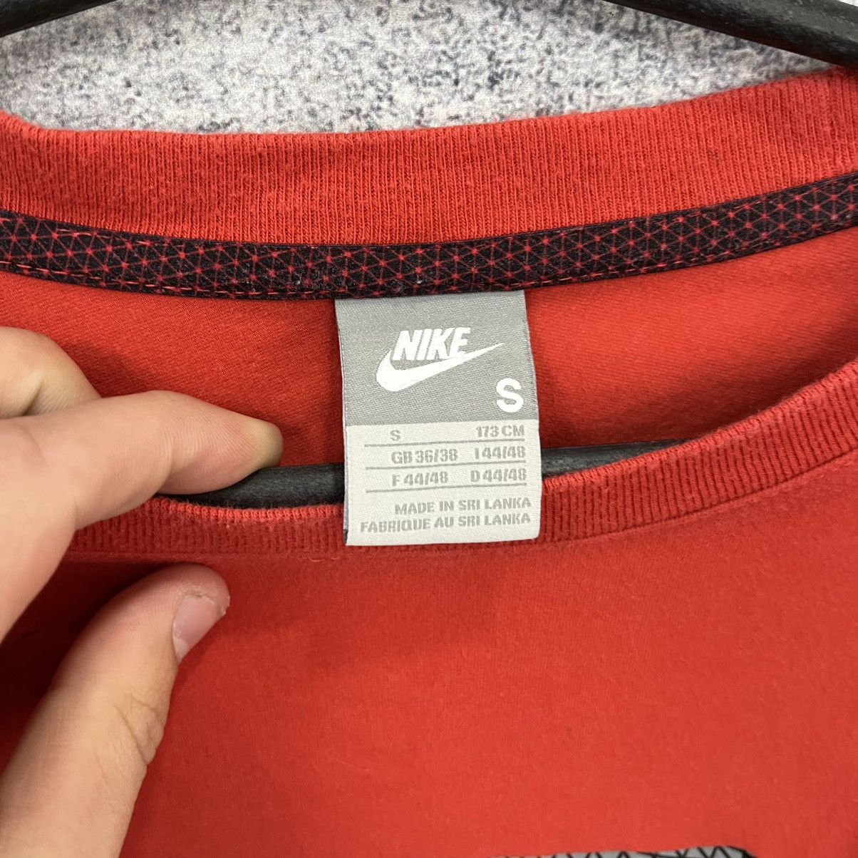 Nike Nike Shox Vintage Long Sleeve Red Big Logo Drill Size US S / EU 44-46 / 1 - 13 Thumbnail