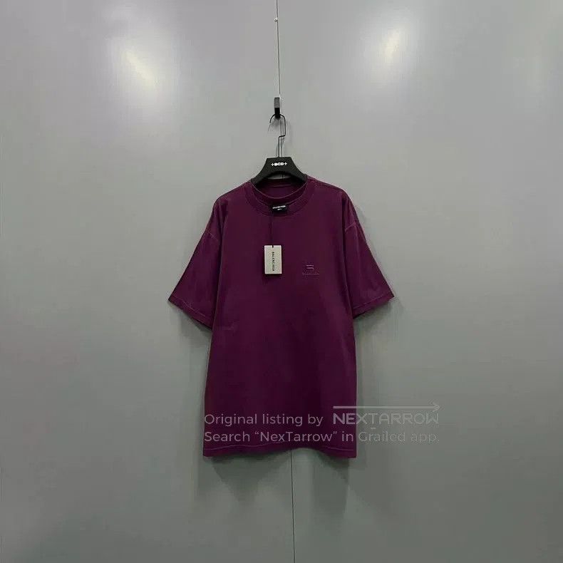 Balenciaga Balenciaga Double Hook Embroidered two-piece style short-sl Size US XXS / EU 40 - 1 Thumbnail