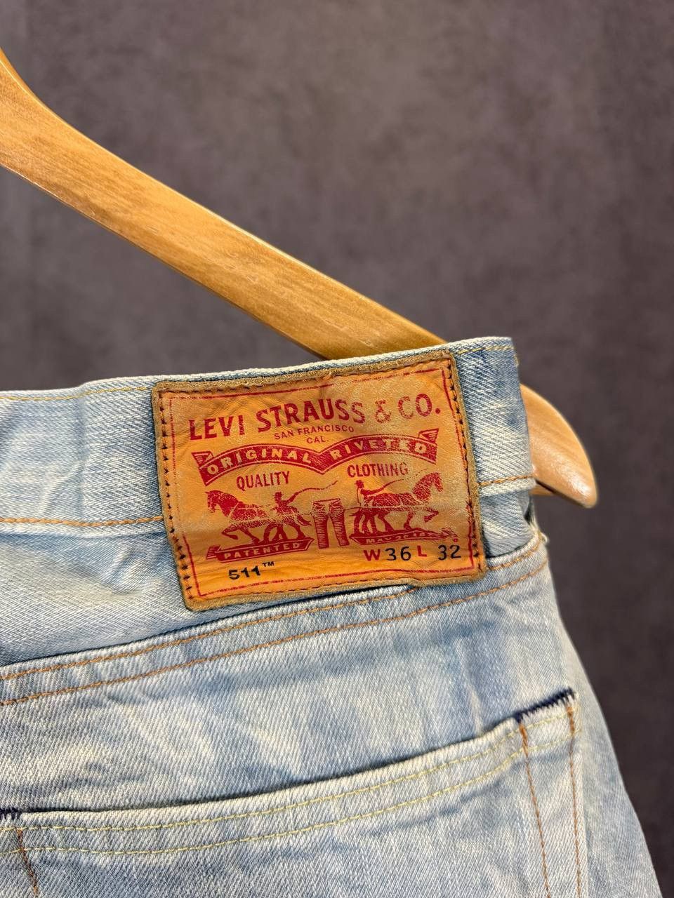 Levi's Levi’s 511 designer selvedge jeans Size US 36 / EU 52 - 9 Thumbnail