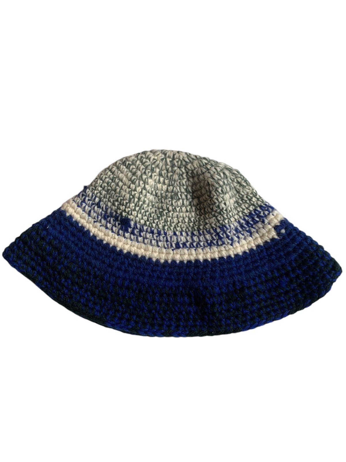 Japanese Brand × Kapital × Vintage Knitted Crochet Winter session Big Bucket Hats🧶 Size ONE SIZE - 6 Thumbnail