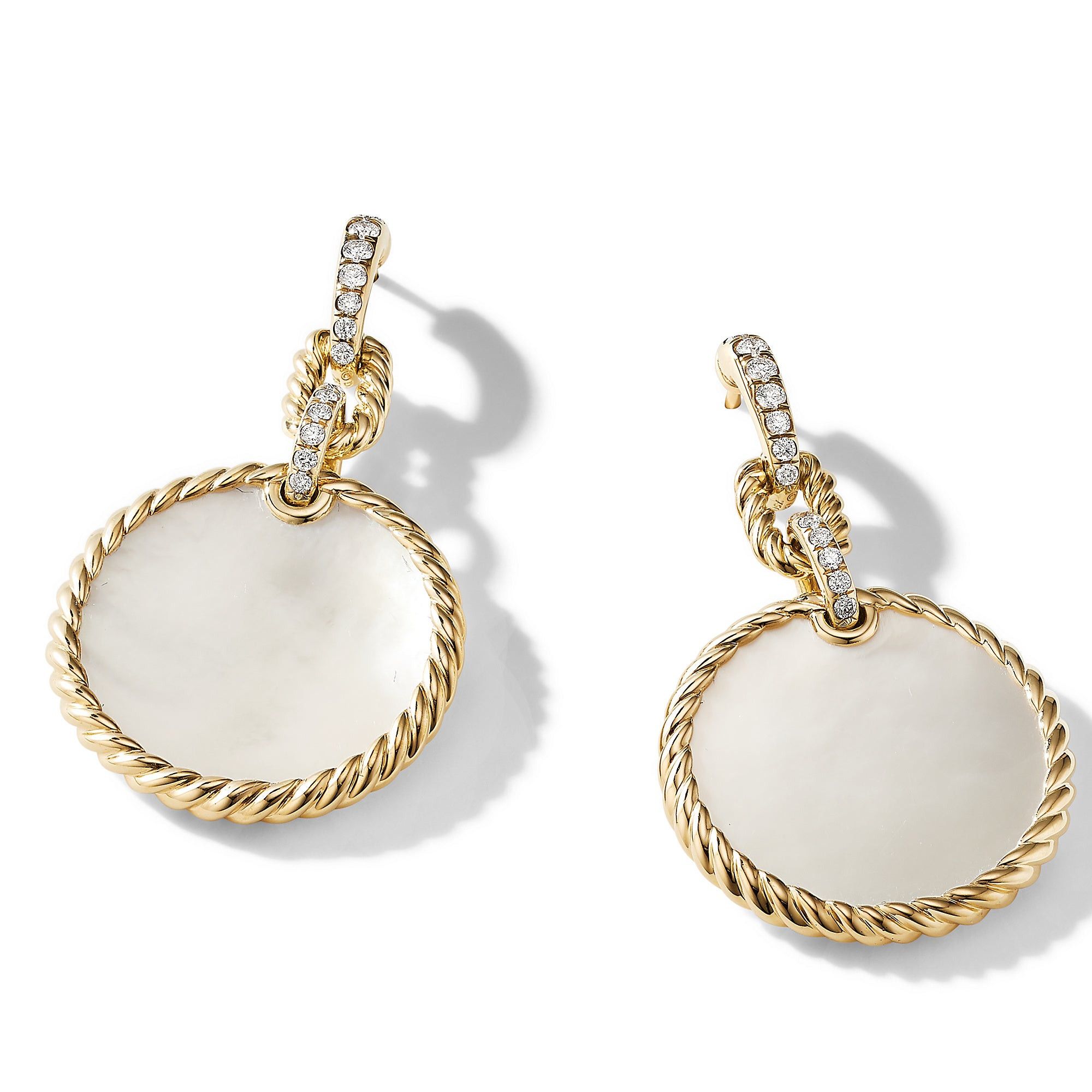 David Yurman o1w1db10526 E17049D/Size 9/ Drop Earrings in Golden Size ONE SIZE - 2 Thumbnail