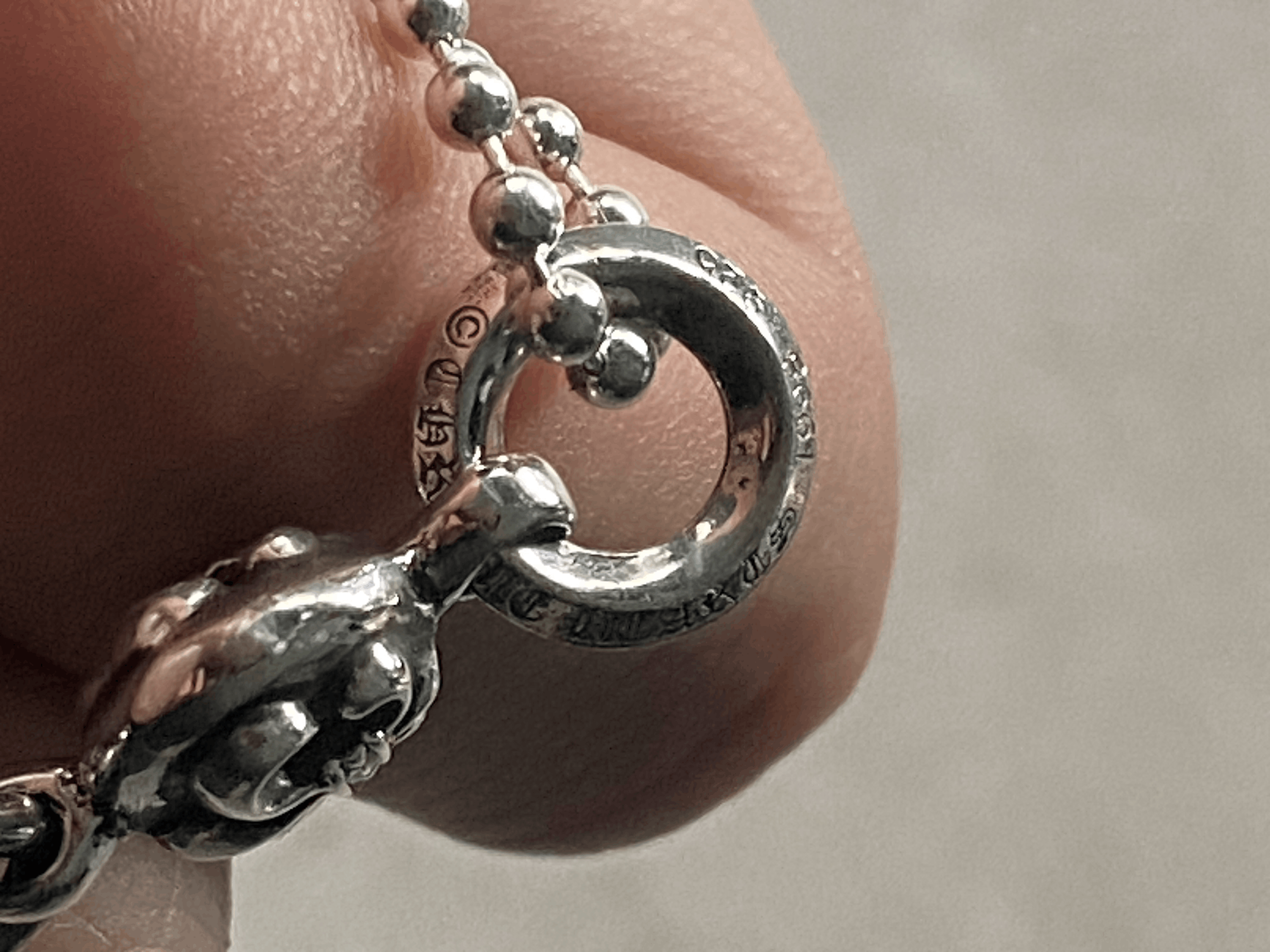 Chrome Hearts CHROME HEARTS One Ball BS Fleur Silver Necklace Size ONE SIZE - 5 Thumbnail