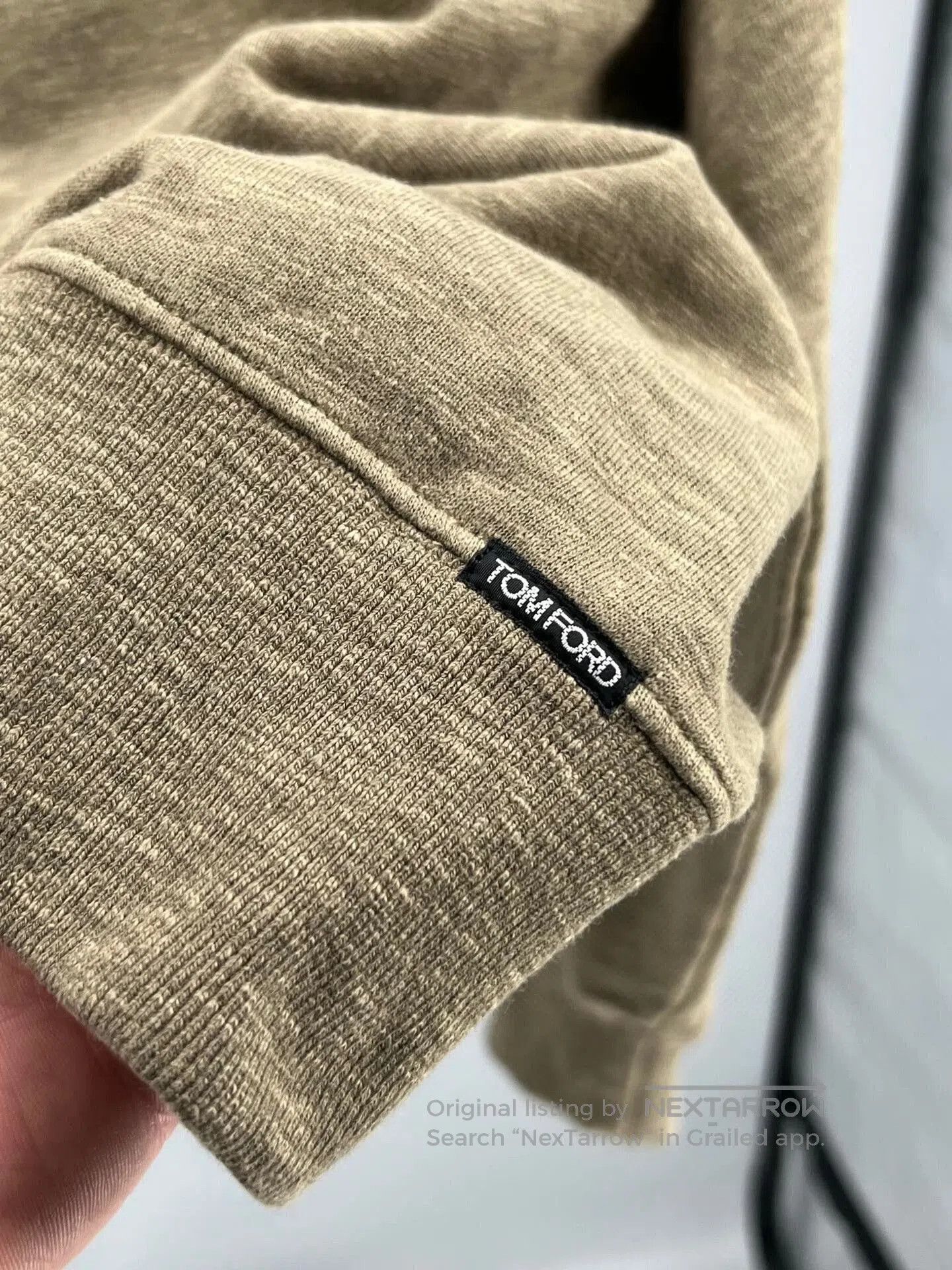 Tom Ford tom ford men's round neck sweatshirt sale. Size US M / EU 48-50 / 2 - 4 Thumbnail