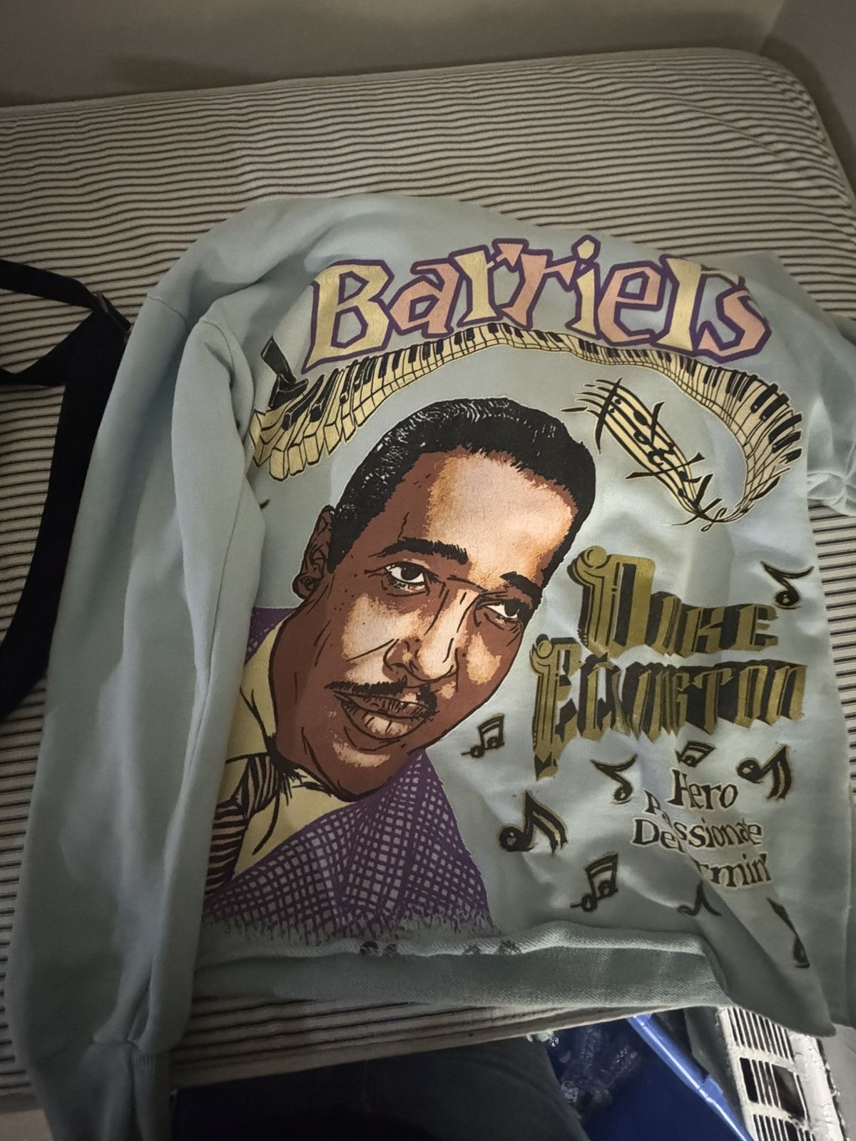Barriers Blue duke ellington hoodie Size US M / EU 48-50 / 2 - 4 Thumbnail