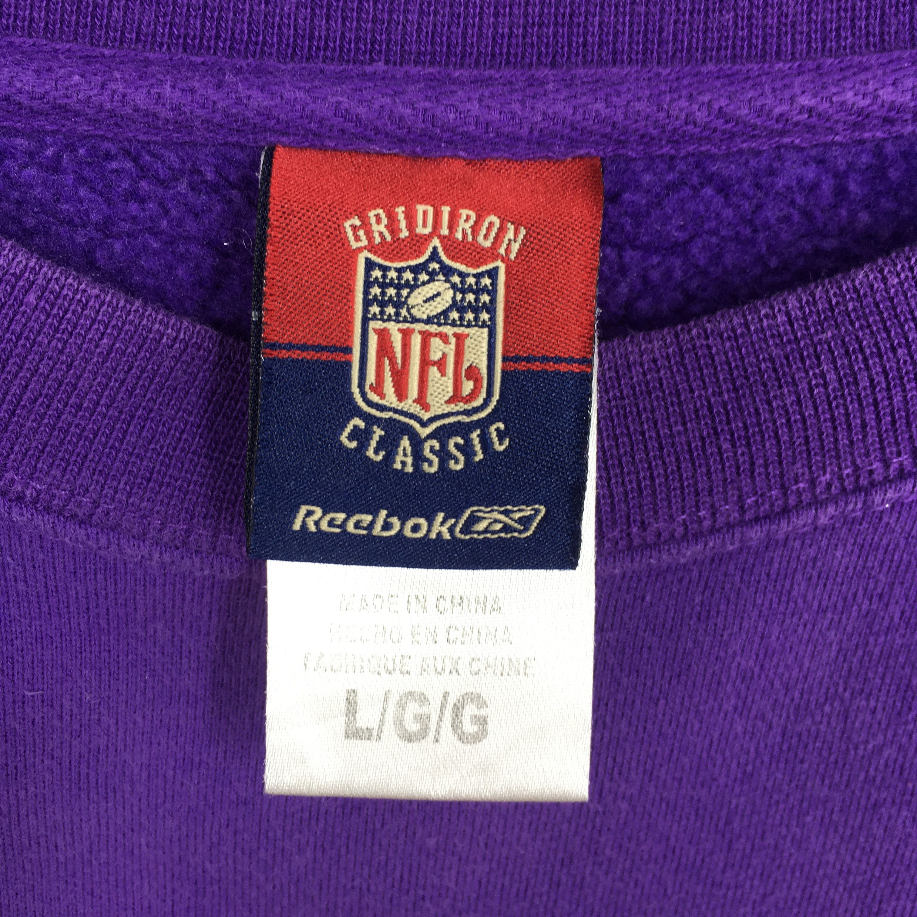 NFL × Vintage Vintage Minnesota Vikings NFL Rugby Purple Crewneck Large Size US L / EU 52-54 / 3 - 6 Thumbnail