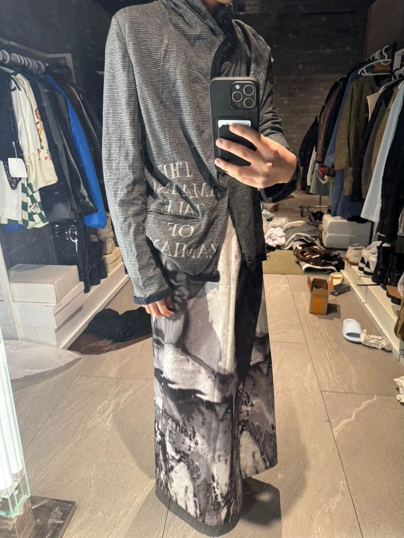 Jean Paul Gaultier Jean Paul Gaultier Long Silk Skirt-2505 Size 26" / US 2 / IT 38 - 1 Thumbnail