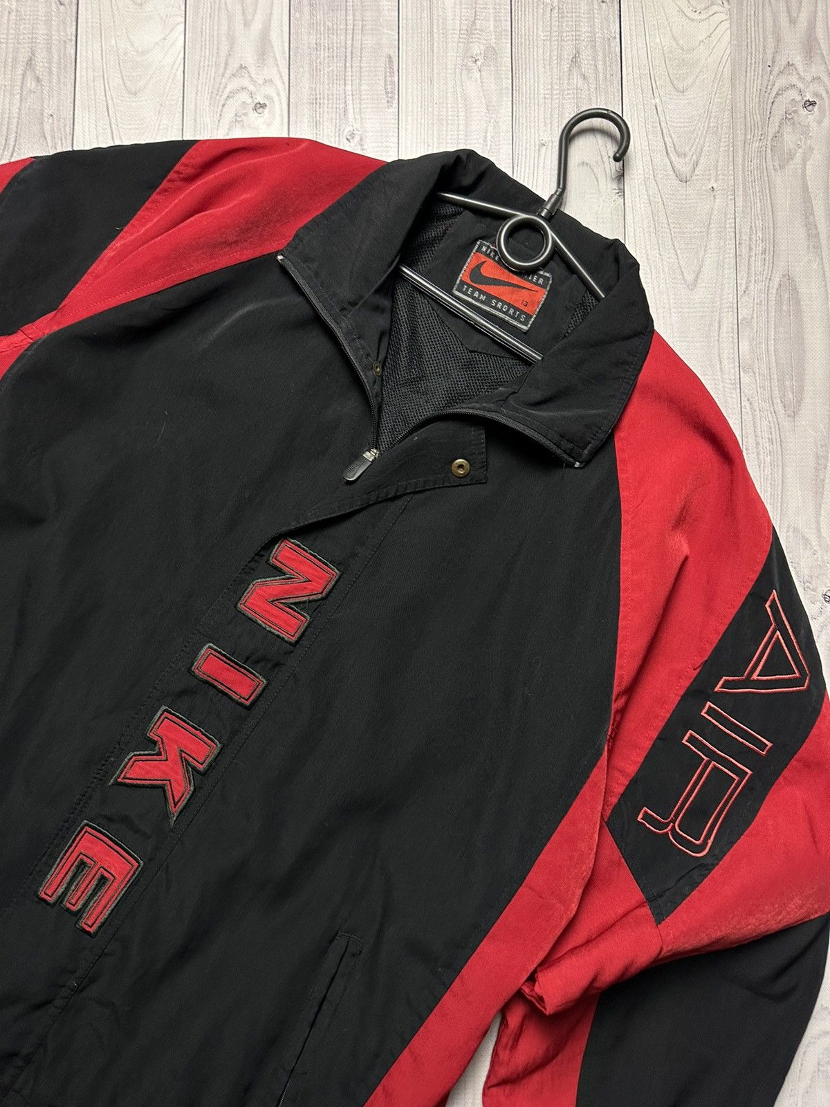 Nike × Vintage Vintage Nike Jacket big logo swoosh size XXL rare Size US XXL / EU 58 / 5 - 4 Thumbnail