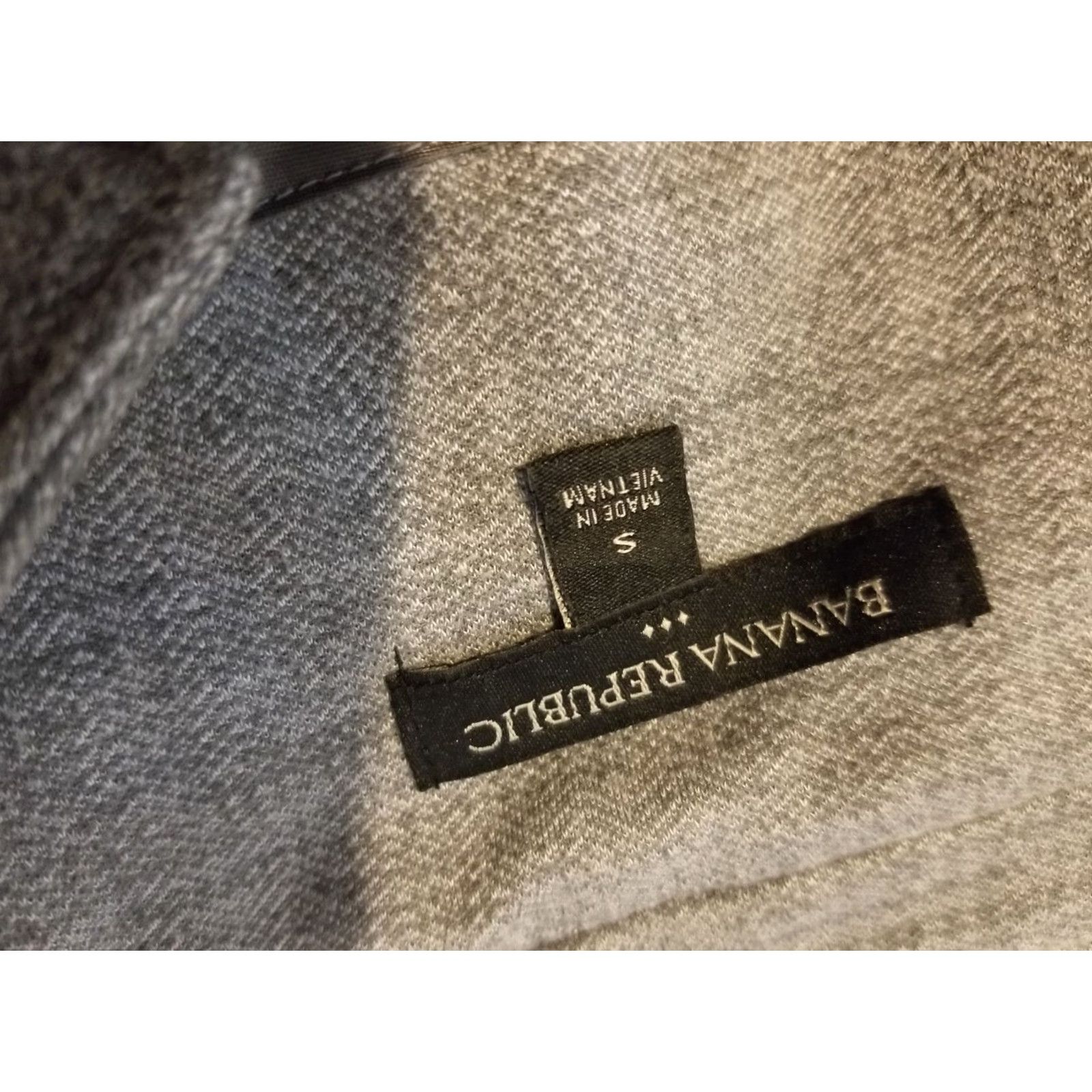 Banana Republic Womens Banana Republic Jacket Blazer S Small Gray Regular Button Lined Polyester Rayon Women’s Modern Classic (Fall Spring Winter) Size S / US 4 / IT 40 - 3 Thumbnail