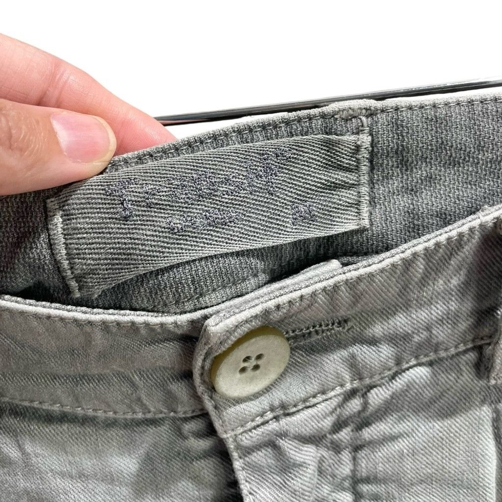 Transit Uomo Transit UOMO Grey Green Italian Linen Jean Size M ( US 34) Size US 34 / EU 50 - 4 Thumbnail