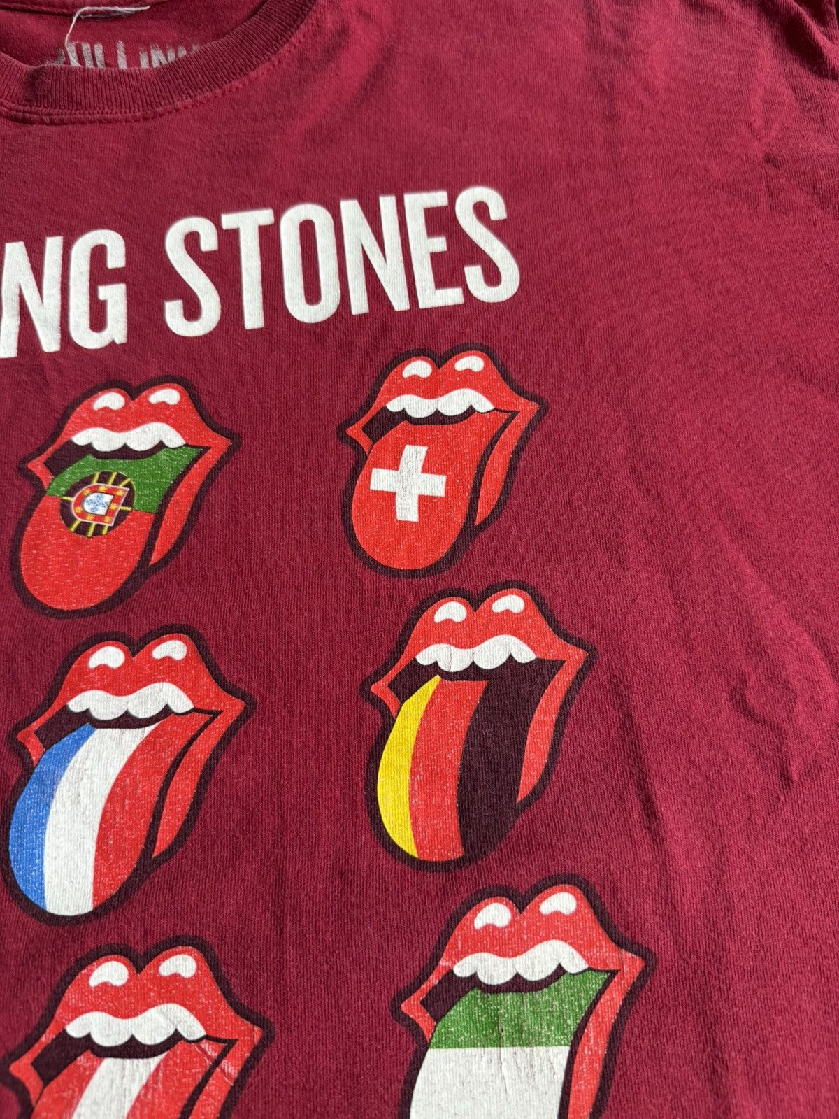 Band Tees × Vintage Rolling Stones XL Tour 2014 tee T-shirt vintage I4 On Fire 🔥 Size US XL / EU 56 / 4 - 11 Thumbnail
