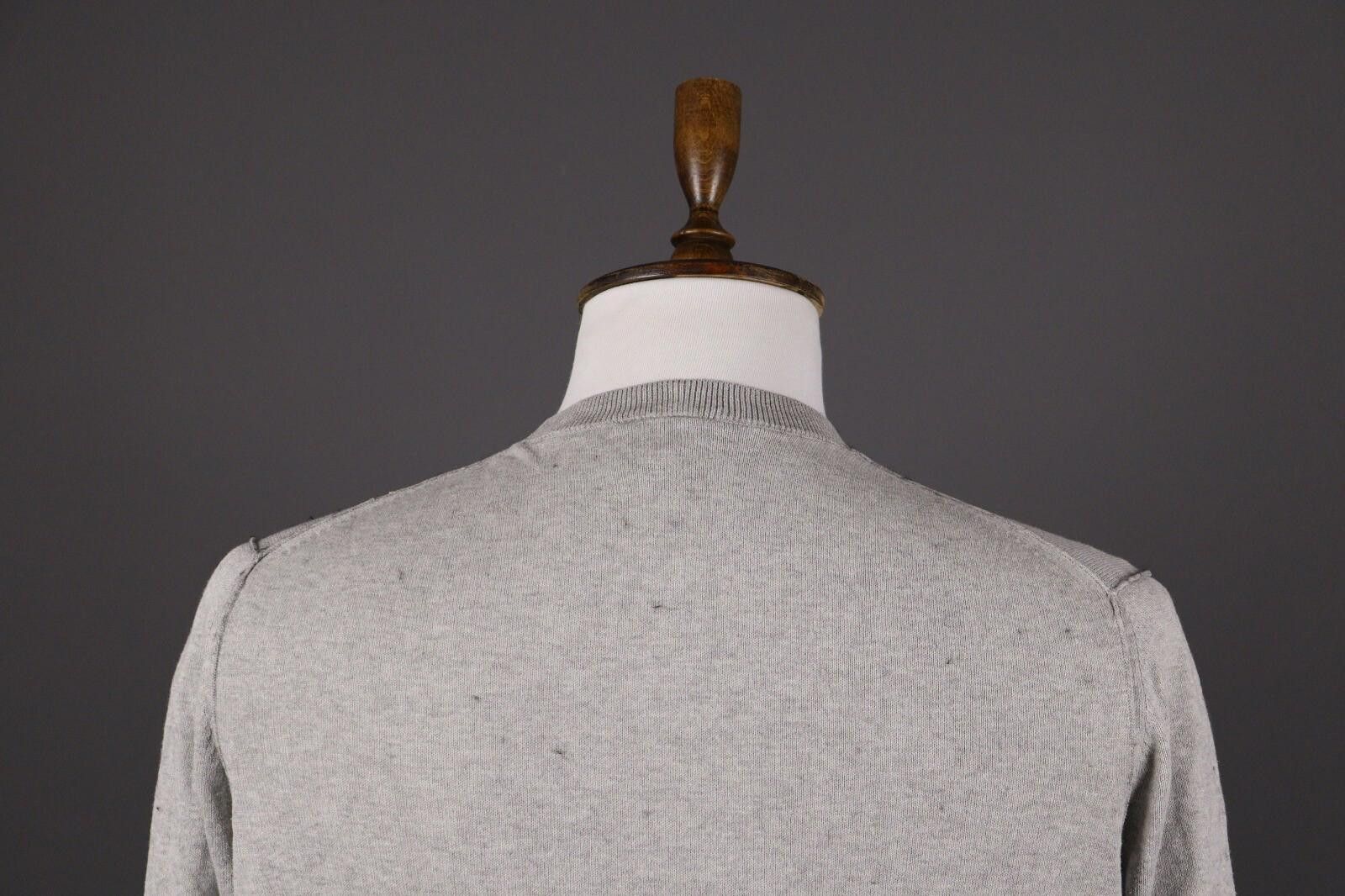 Lacoste Lacoste Live Gray Cotton Knit Sweater Size XL Size US XL / EU 56 / 4 - 7 Thumbnail