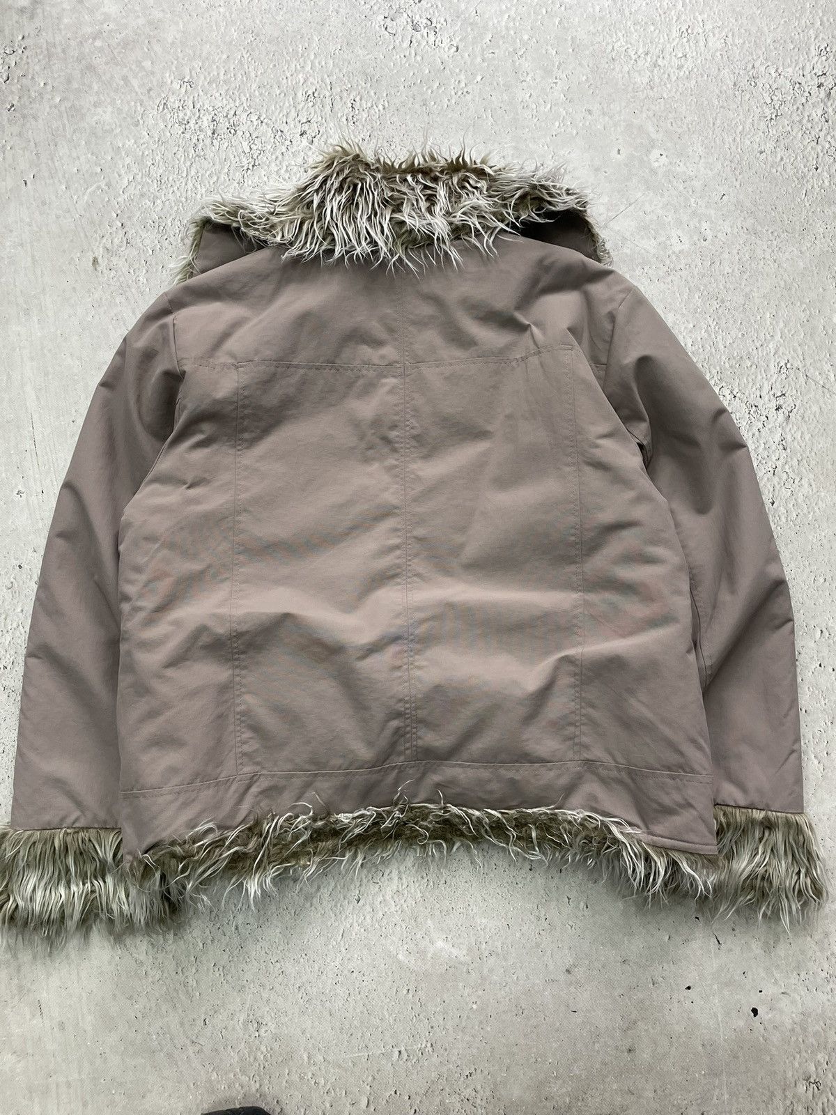If Six Was Nine Rare fur jacket if six was nine cropped bomber y2k Size US M / EU 48-50 / 2 - 9 Thumbnail