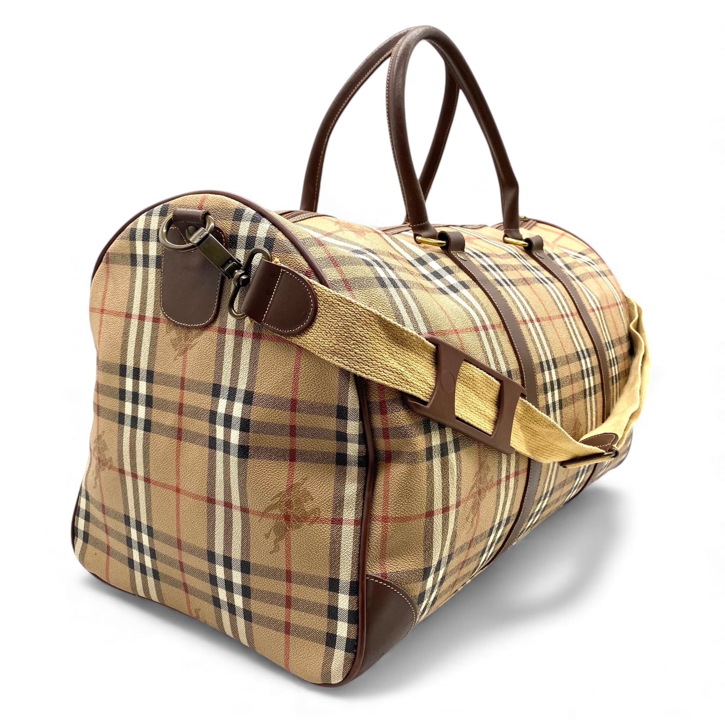 Burberry Vintage Burberrys Boston Bag Nova Check Size ONE SIZE - 3 Thumbnail