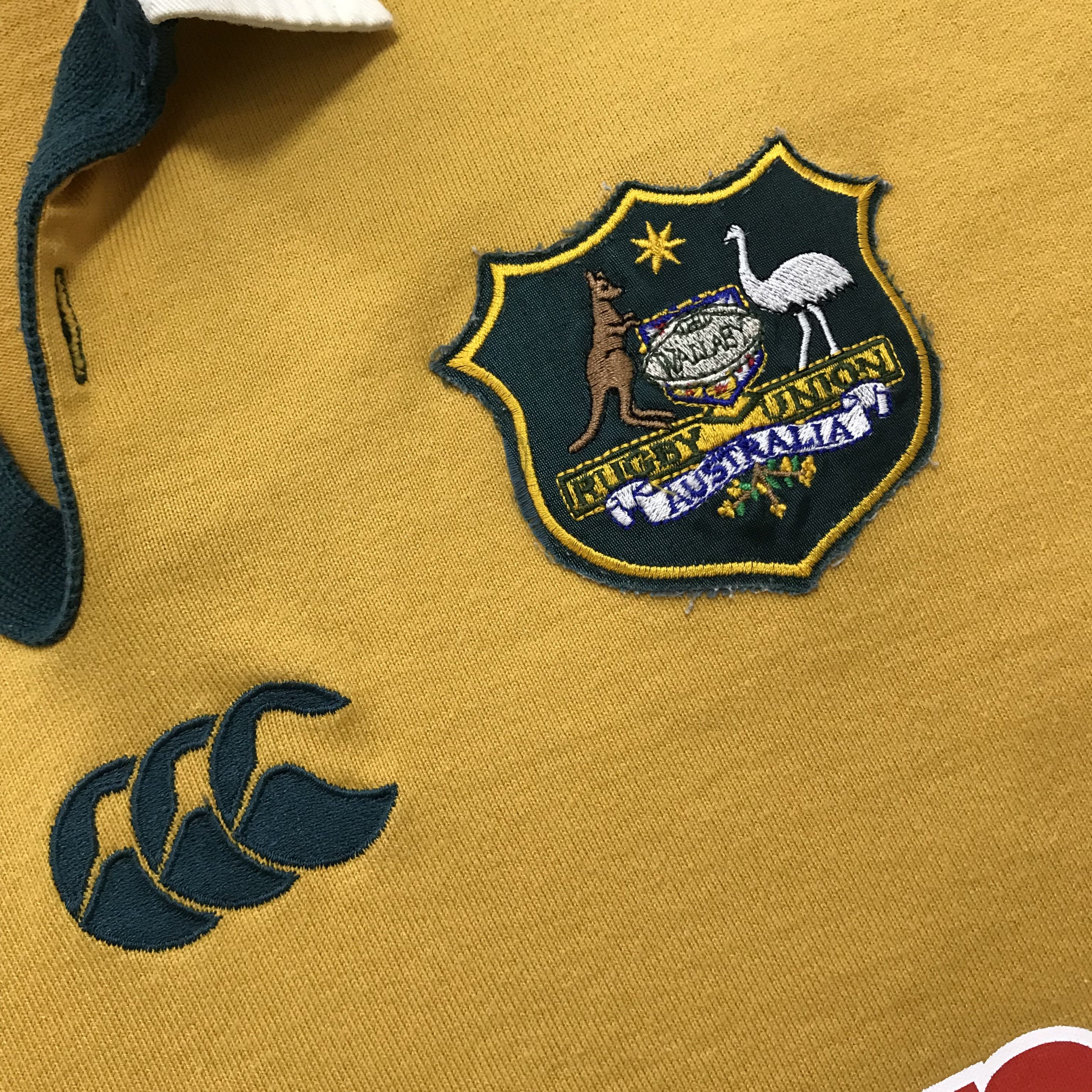 Canterbury of New Zealand Wallabies Australia Rugby 2000 Vintage Jersey Long Sleeve Size US M / EU 48-50 / 2 - 9 Thumbnail