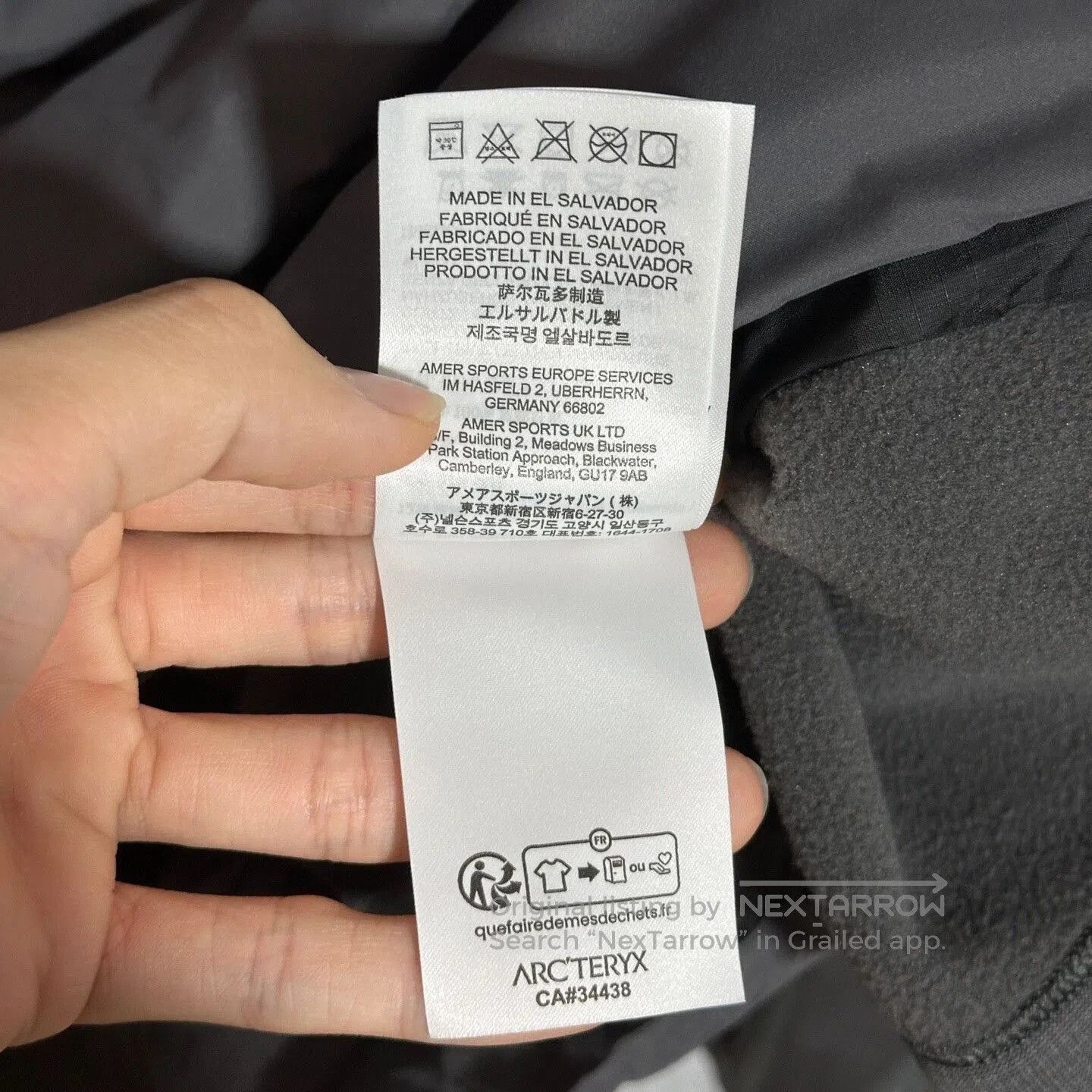 Arc'teryx Arcteryx Naga Pullover AR Gen2.1 Jacket. Size US XL / EU 56 / 4 - 5 Thumbnail