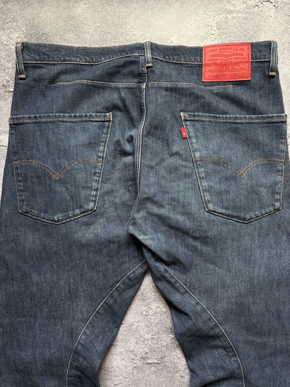 Levi's Levis Engineered LEJ 512 Twisted Leg Premium Denim Jeans Size US 36 / EU 52 - 6 Thumbnail