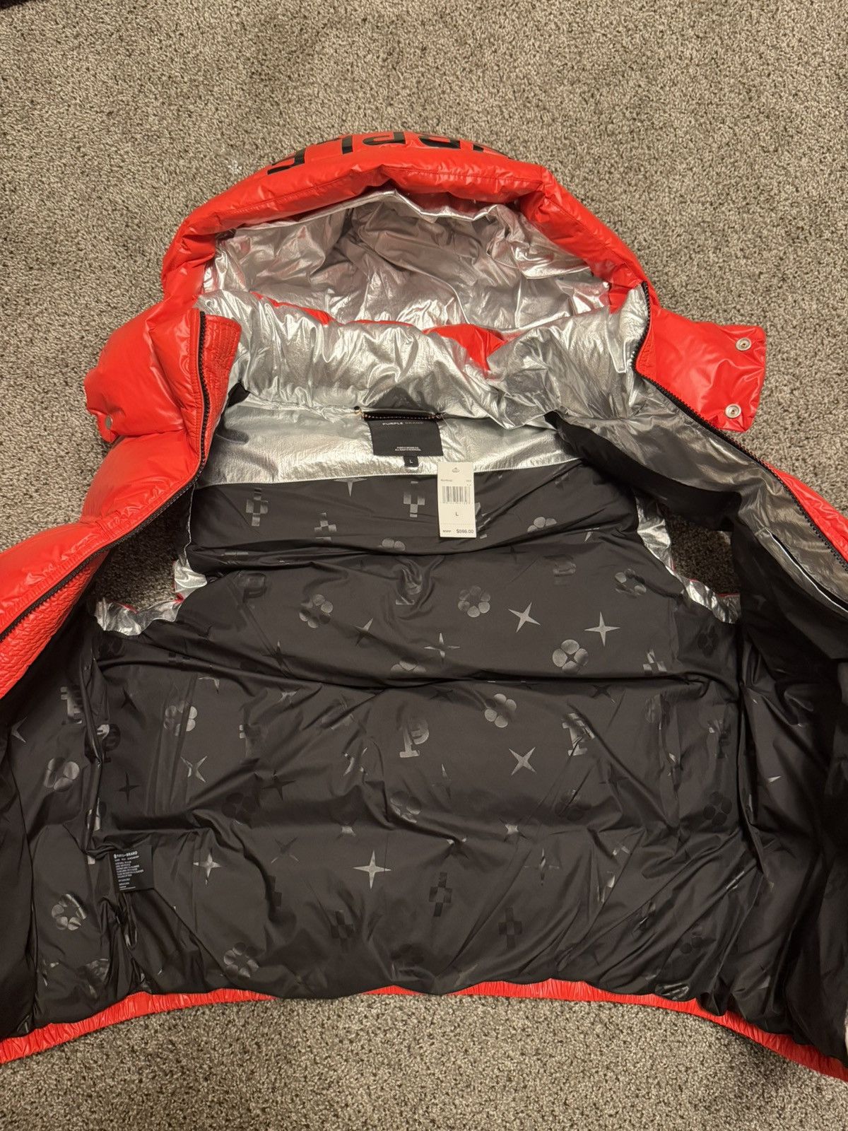 Purple Brand Purple brand puffer vest red Size US L / EU 52-54 / 3 - 7 Thumbnail