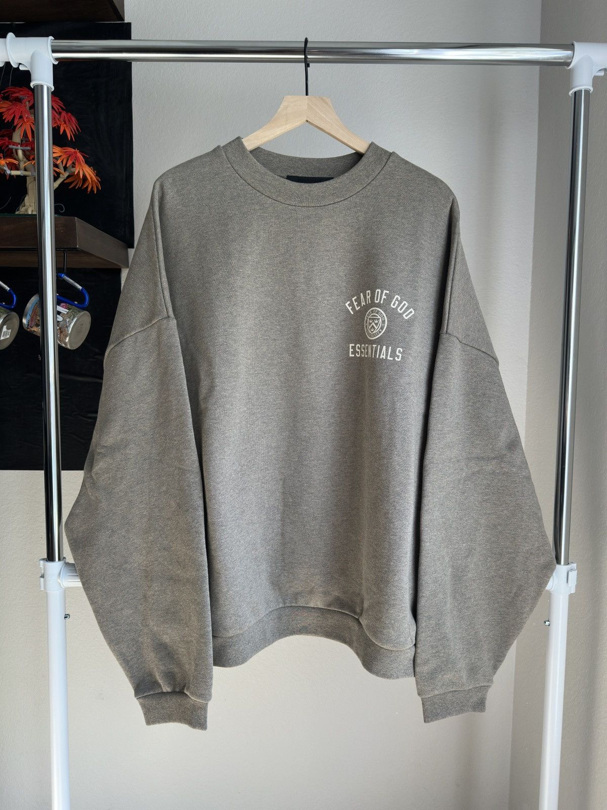 Essentials Essentials Fear of God University Crewneck Grey Size US XXL / EU 58 / 5 - 1 Thumbnail