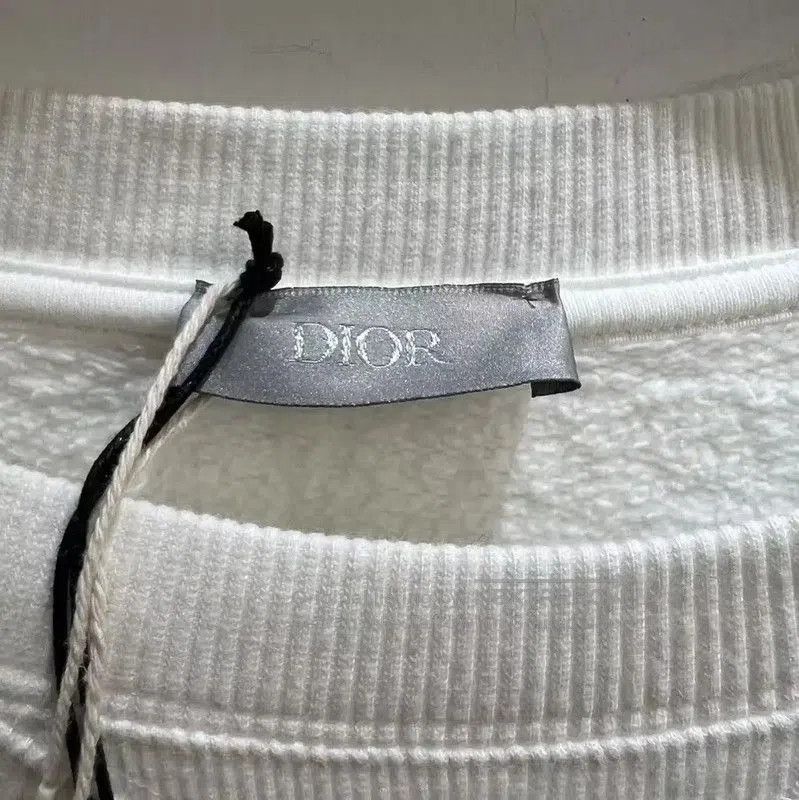 Dior Dior Men's White Cotton Sweatshirt in XXL . Size US XXL / EU 58 / 5 - 4 Thumbnail