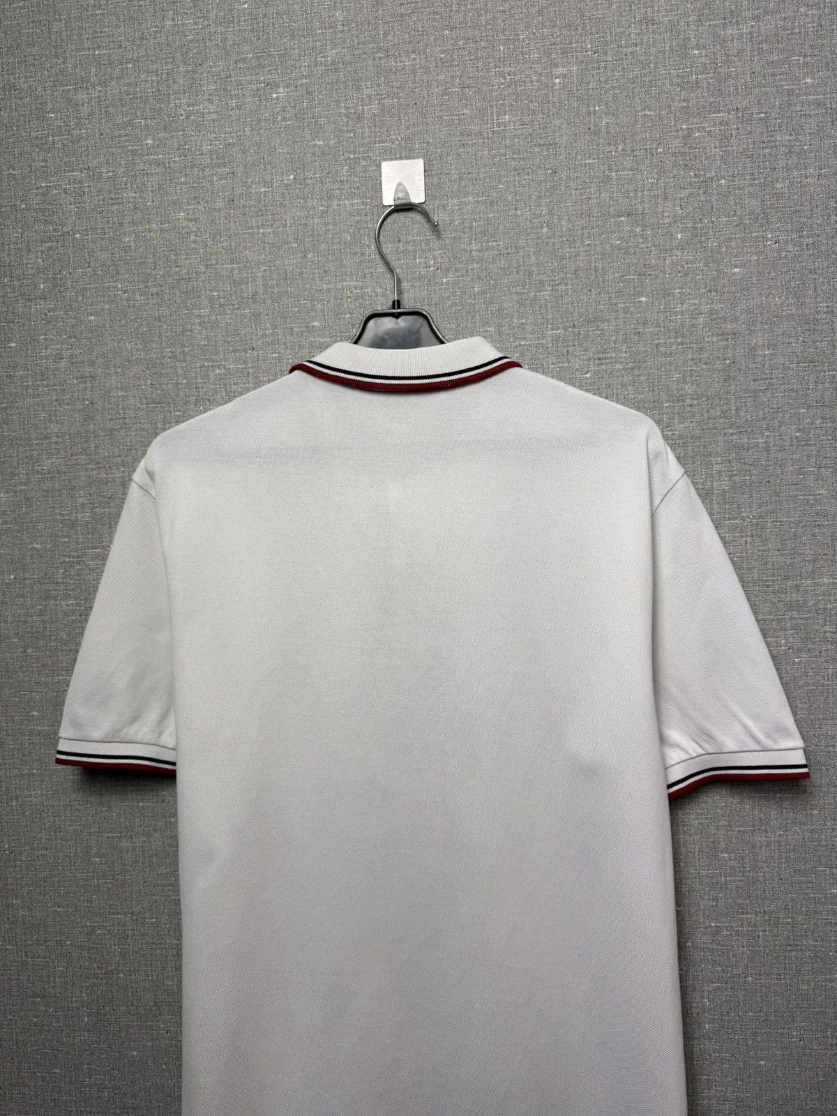 Prada Prada Milano White Tab Logo Men’s Polo T-Shirt Short Sleeve Size US L / EU 52-54 / 3 - 13 Thumbnail