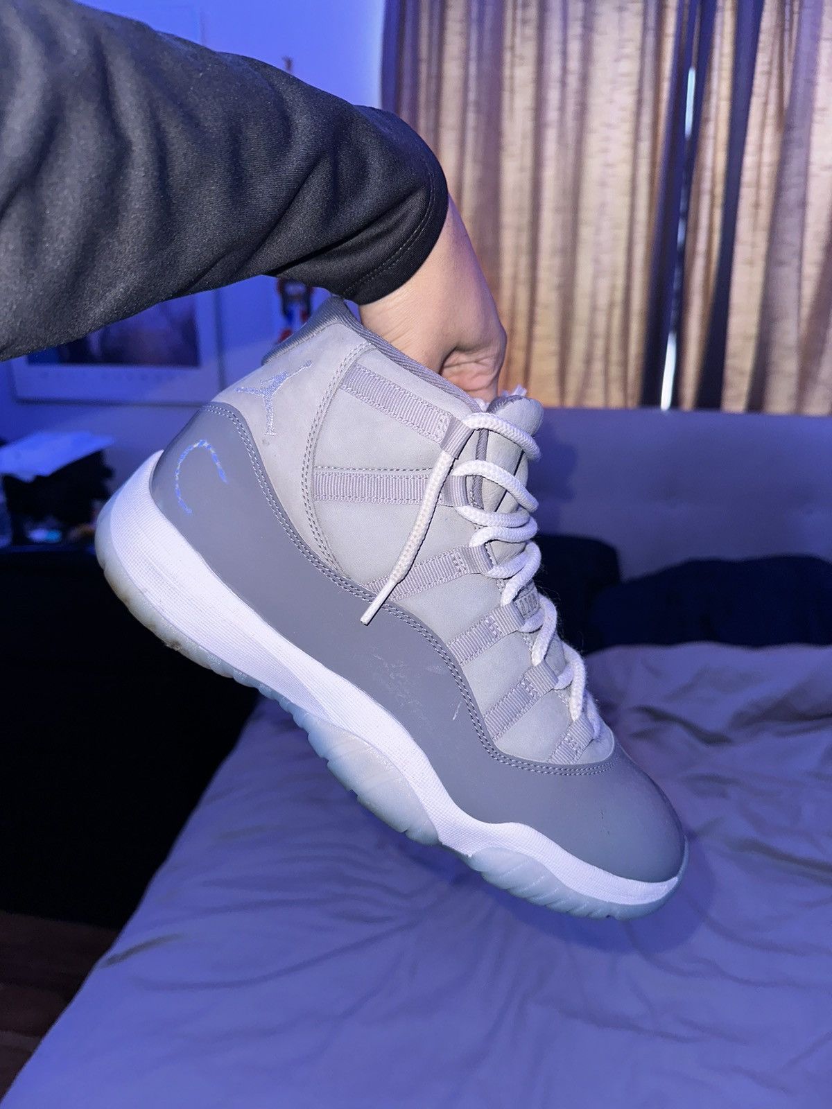 NIKE AIR JORDAN 11 RETRO “COOL GREY” SIZE