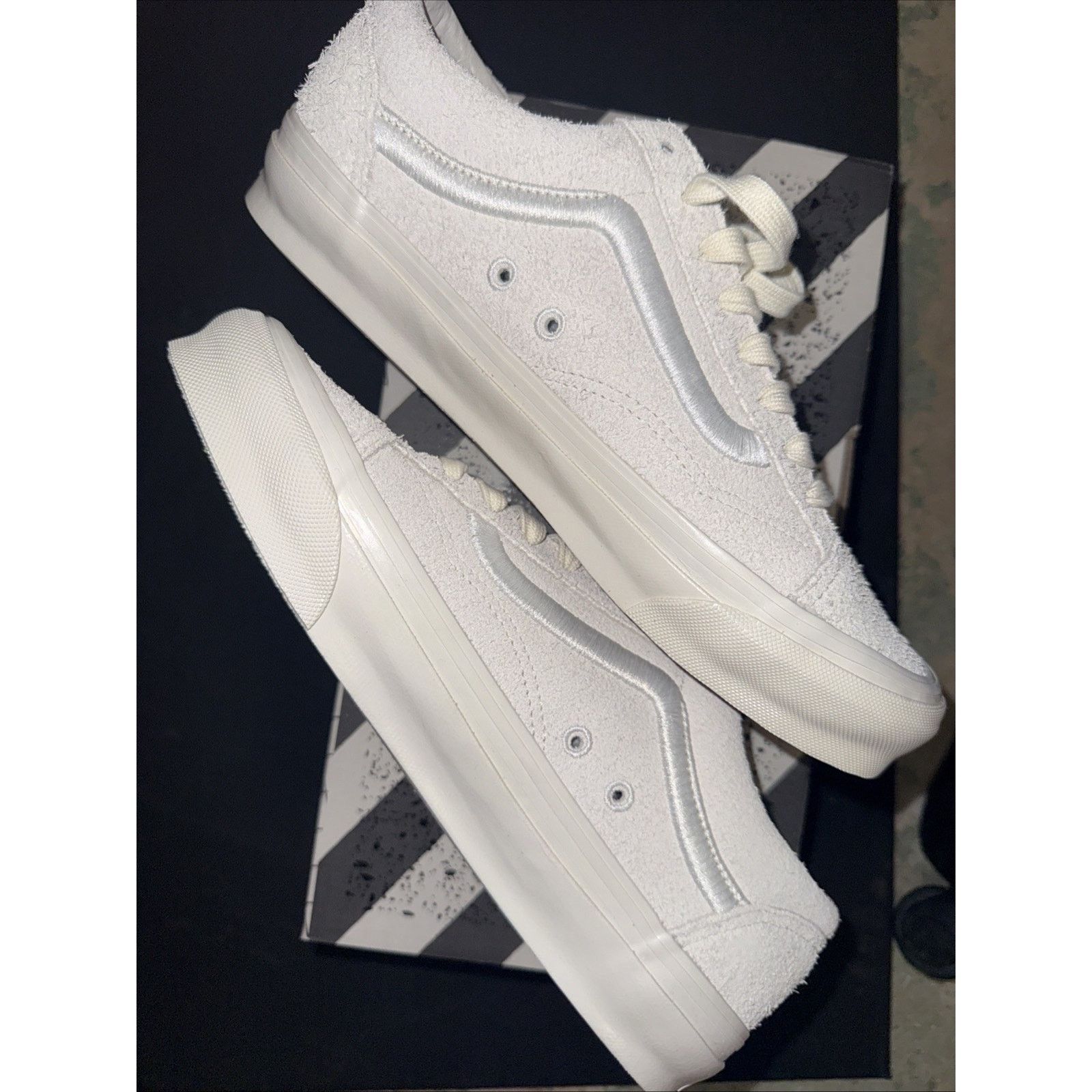 Vans Size 8.5 - VANS OG Style 36 LX Cooperstown - Marshmallow Size US 8.5 / EU 41-42 - 3 Thumbnail