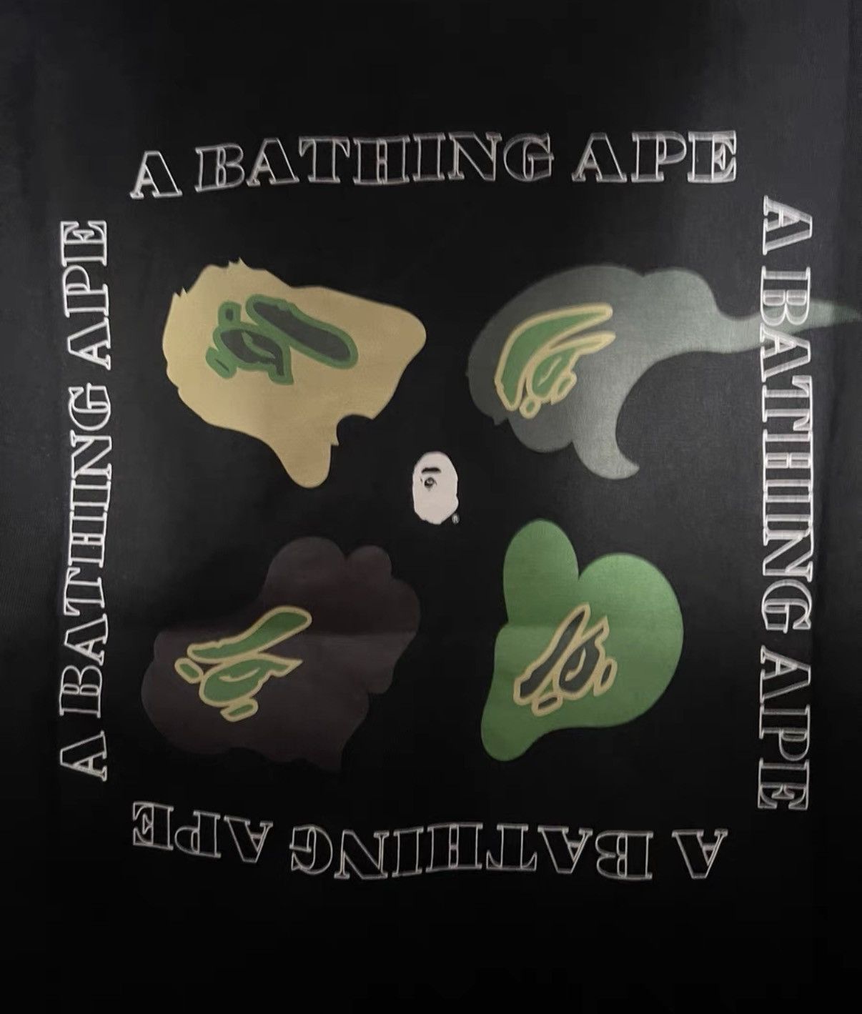 Bape BAPE OG Nigo Era, print small ape head short sleeve Size US S / EU 44-46 / 1 - 8 Thumbnail