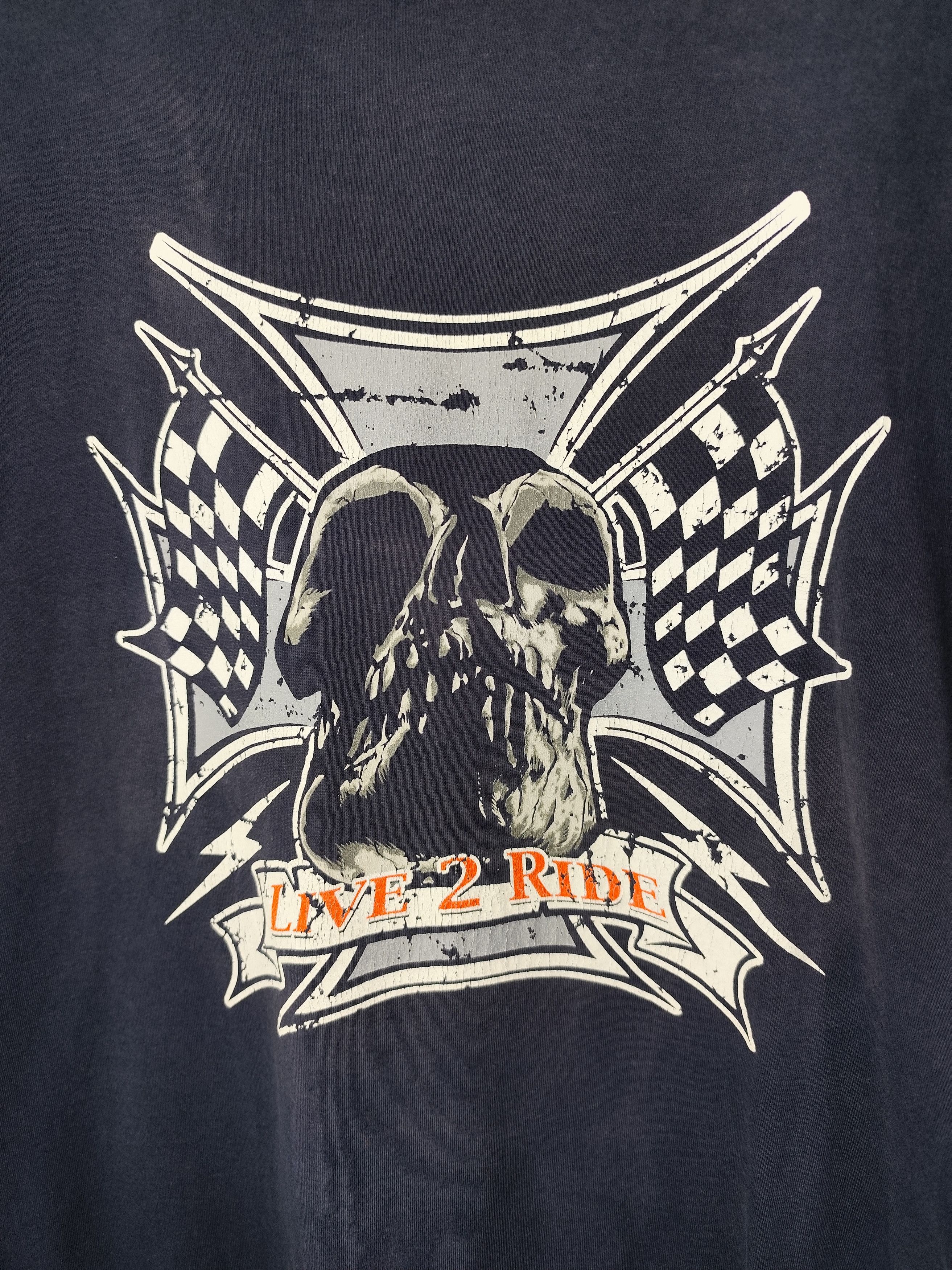 Vintage Vintage Live 2 Ride Choppers west coast 3d emblem Size US L / EU 52-54 / 3 - 2 Thumbnail
