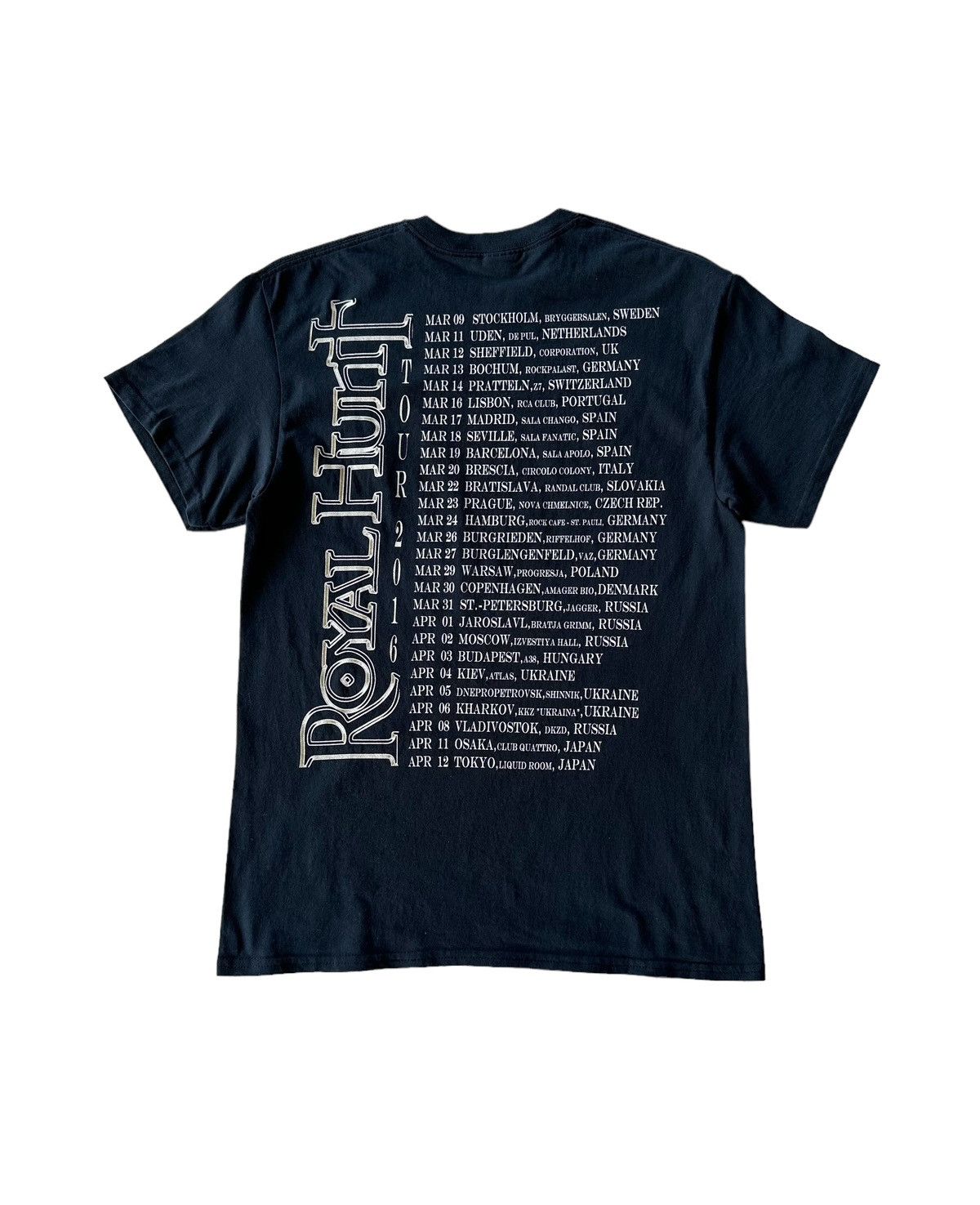 Band Tees Vintage Band Tees Royal Hunt 2016 Tour Size US M / EU 48-50 / 2 - 3 Thumbnail