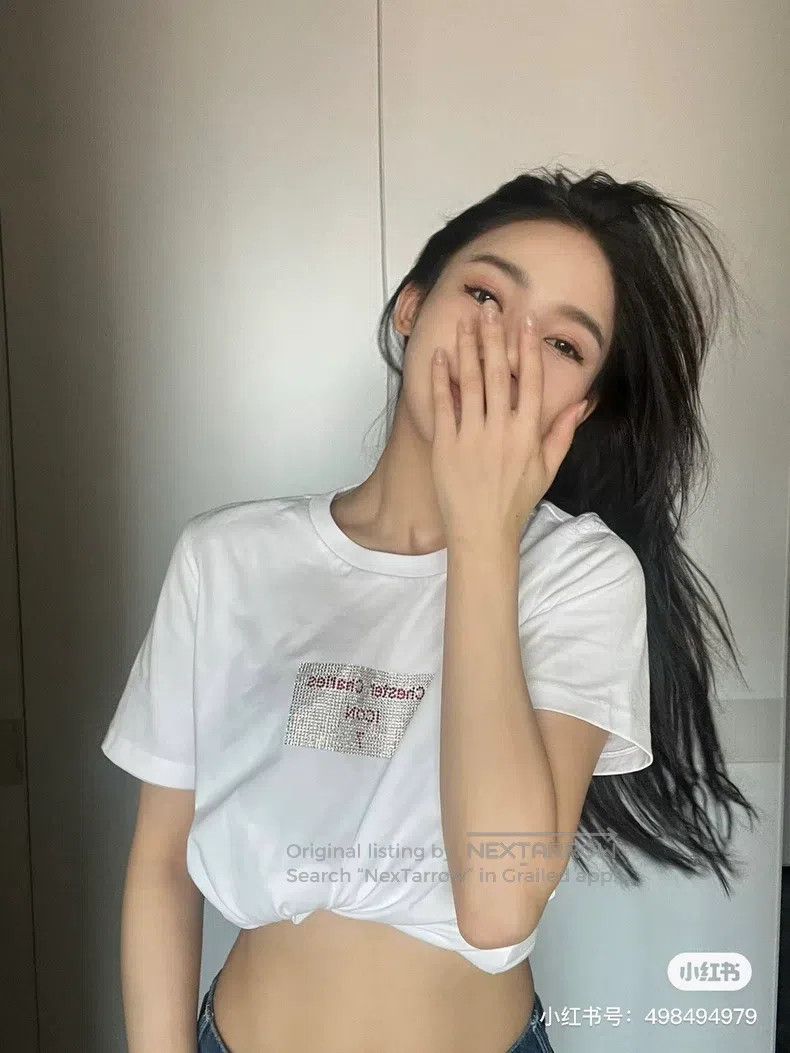 Chanel Chanel Monte Carlo letter rhinestone T-shirt Size S / US 4 / IT 40 - 8 Thumbnail