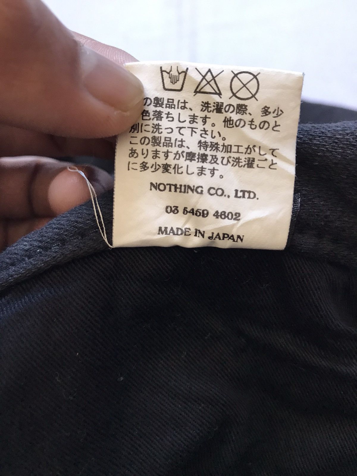 If Six Was Nine JAPANESE BRAND PLEDGE SLIM FIT FLEECE INSIDE PANTS Size US 31 - 10 Thumbnail