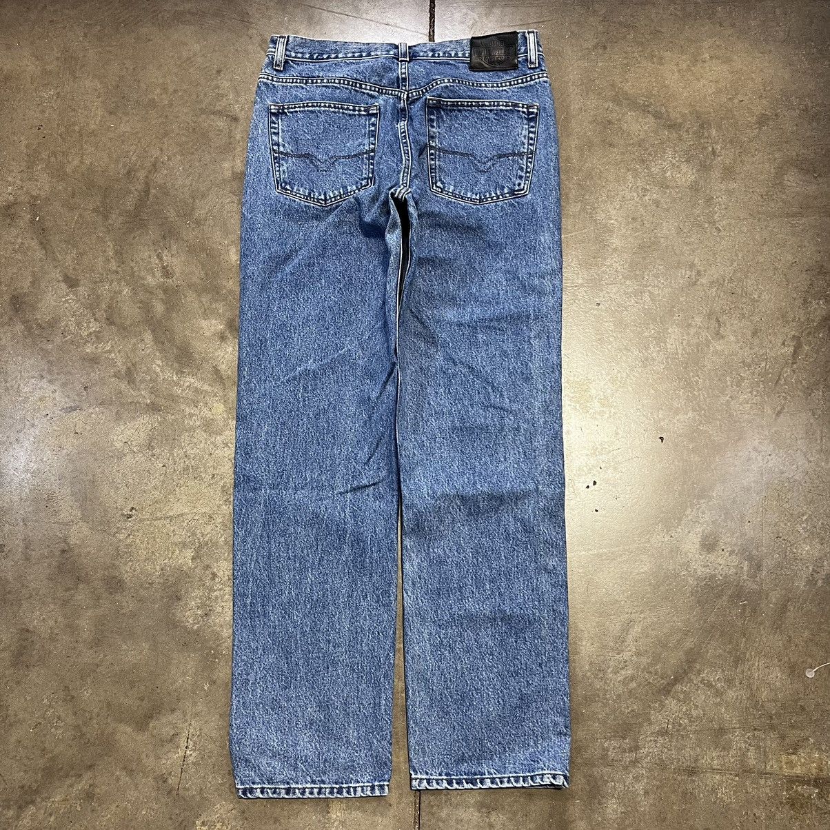 Harley Davidson × Vintage Vintage Y2K Harley Davidson Denim Jeans Medium Wash Straight Size US 36 / EU 52 - 7 Thumbnail