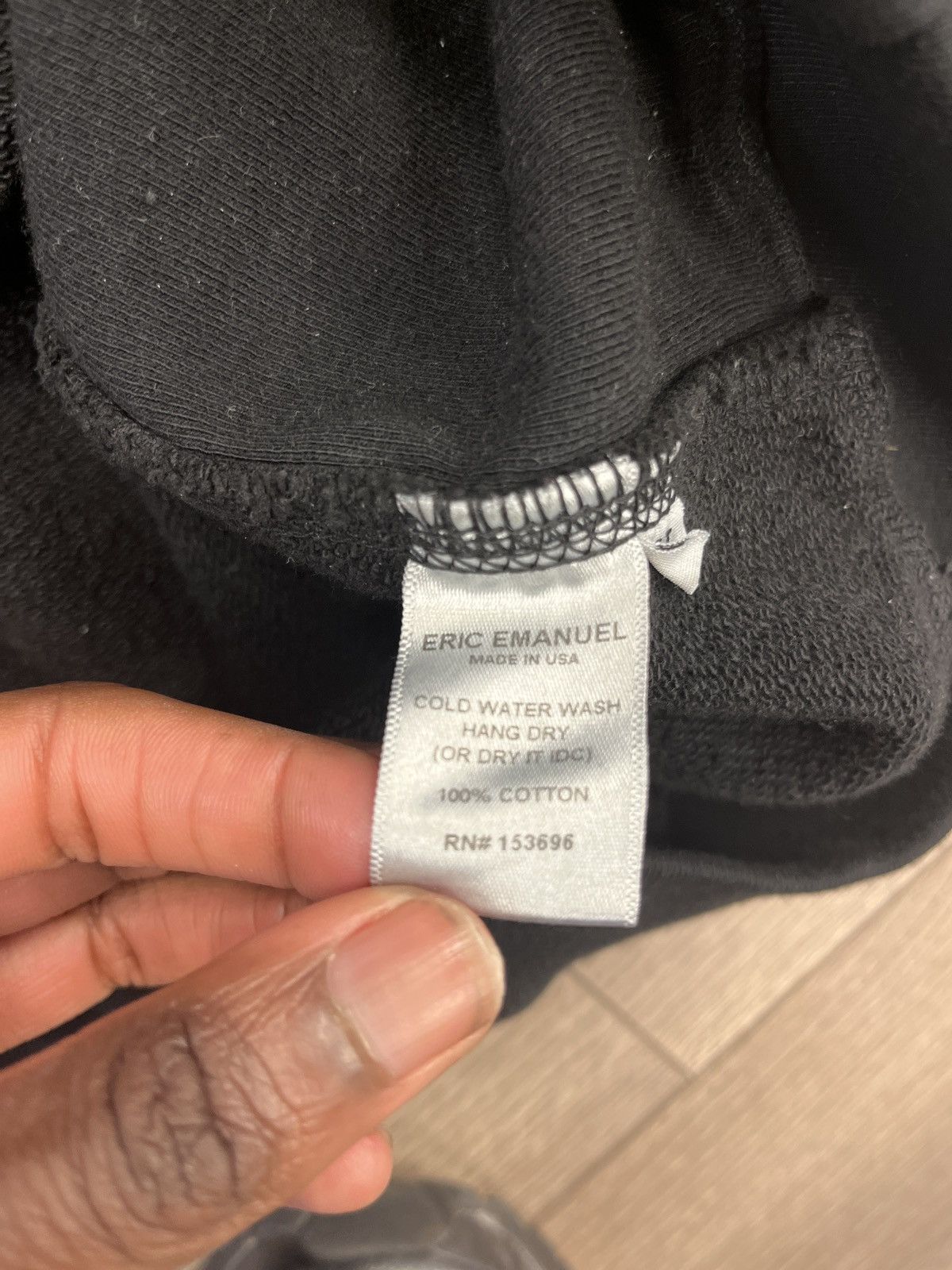 Eric Emanuel Eric Emanuel Black Embroide Size US XL / EU 56 / 4 - 3 Thumbnail