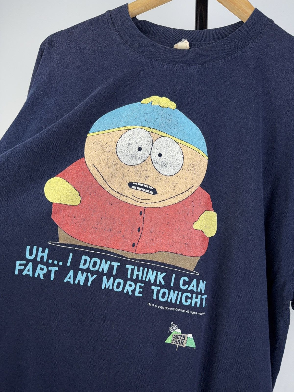 Cartoon Network × Vintage Vintage South Park 1999 T Shirt Cartman Humor Tee 90s Size US XL / EU 56 / 4 - 3 Thumbnail