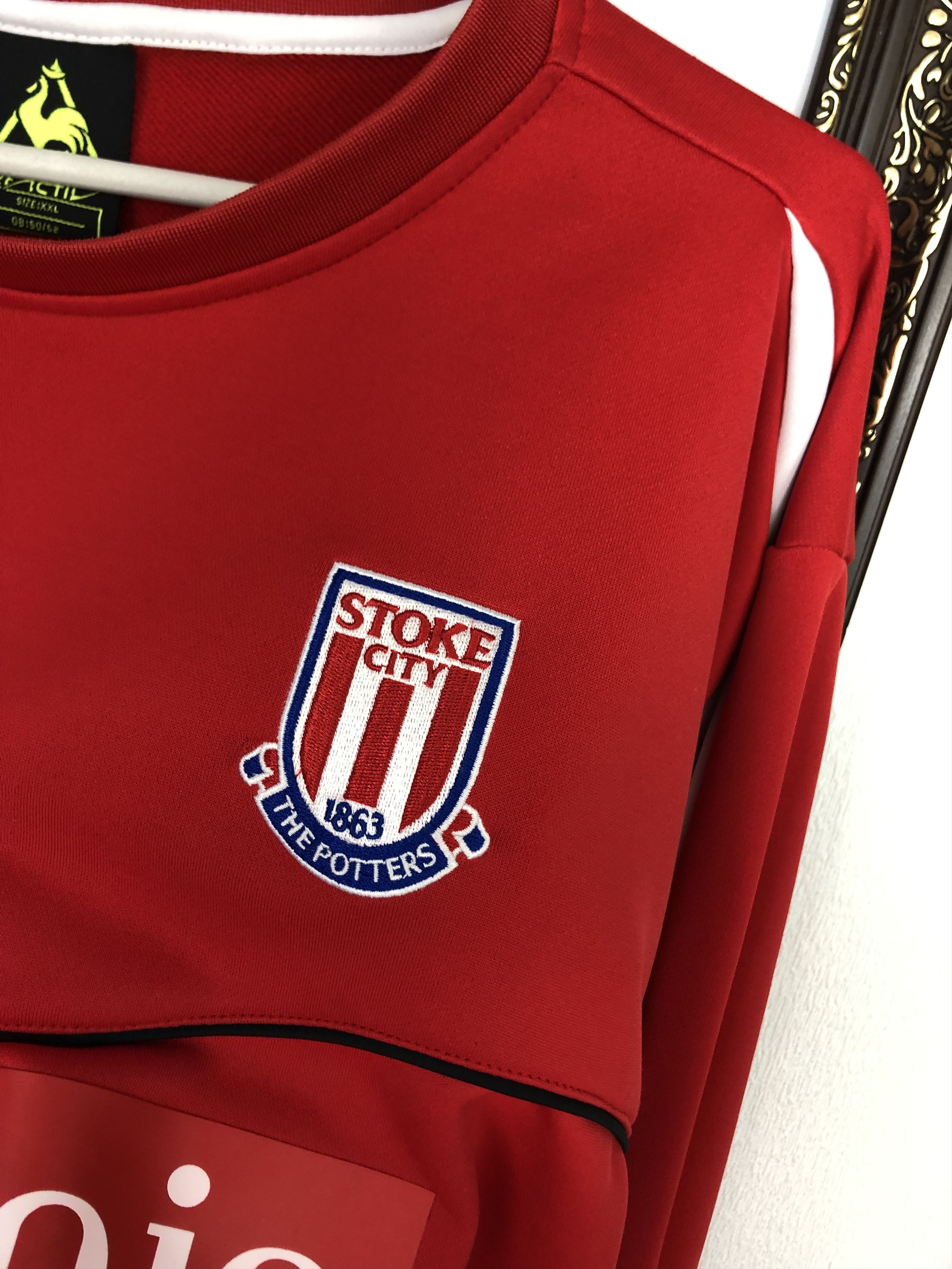 Vintage Vintage Stoke City Football Sweatshirt Soccer Track Top Size US XXL / EU 58 / 5 - 4 Thumbnail