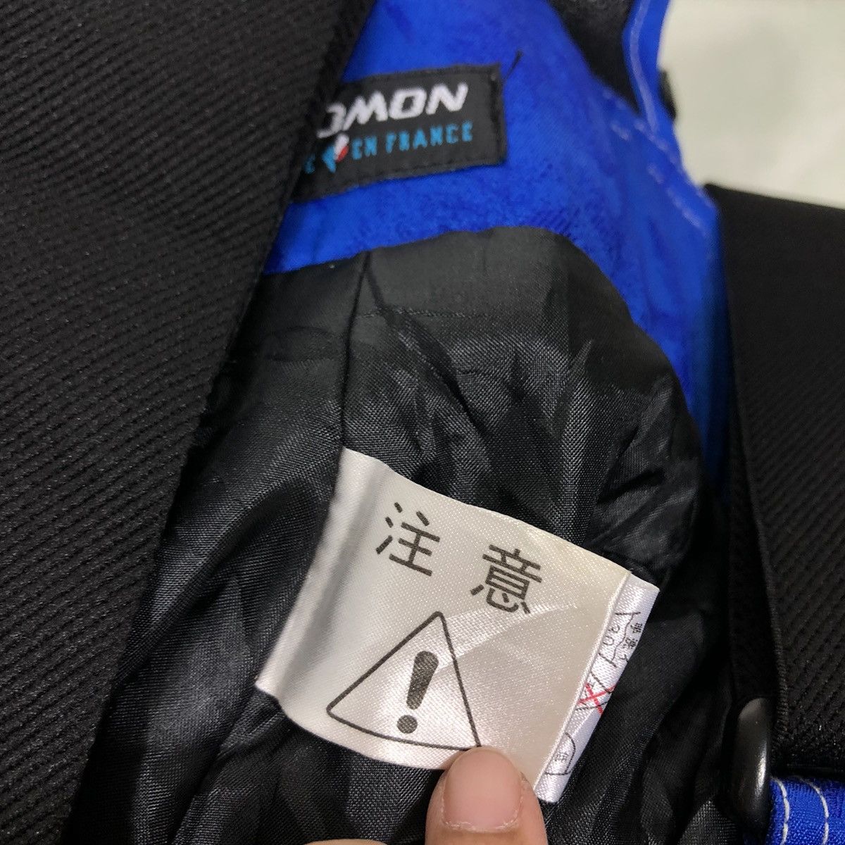 Salomon 🔥Rich Blue Vintage Overall Ski Pants Salomon Japan Size US 30 / EU 46 - 12 Thumbnail