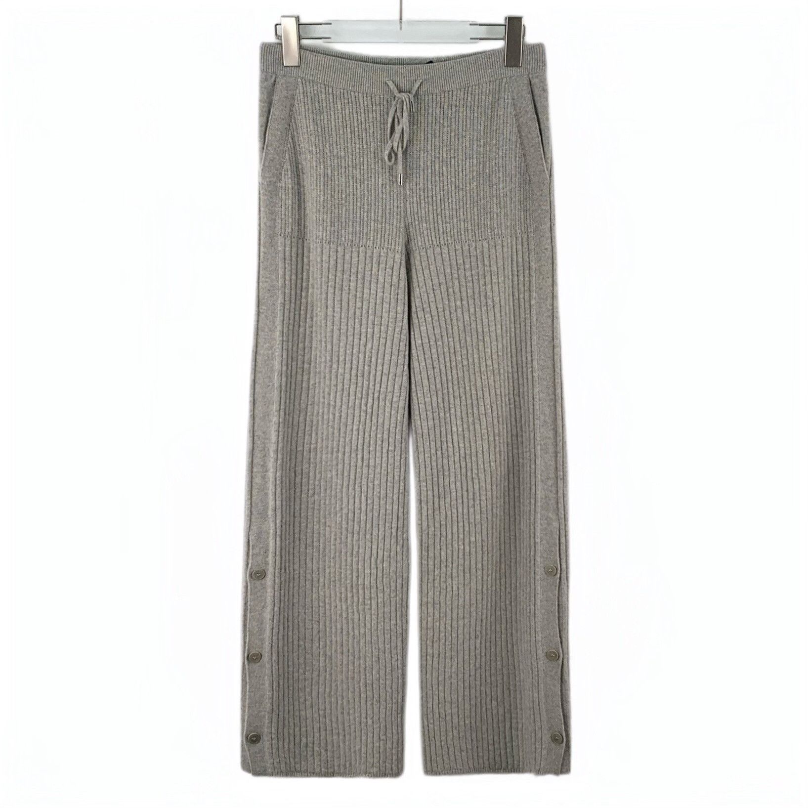 Loro Piana Loro Piana Cashmere Side Button Knit Pants Size 42 Size 28" / US 6 / IT 42 - 1 Thumbnail