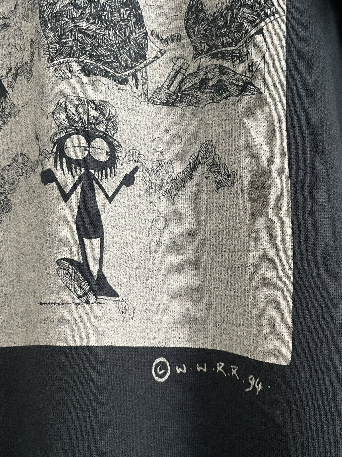 Vintage Vintage Dready Reagan W.W.R.R. 1994 T-Shirt Cartoon Network Size US L / EU 52-54 / 3 - 5 Thumbnail