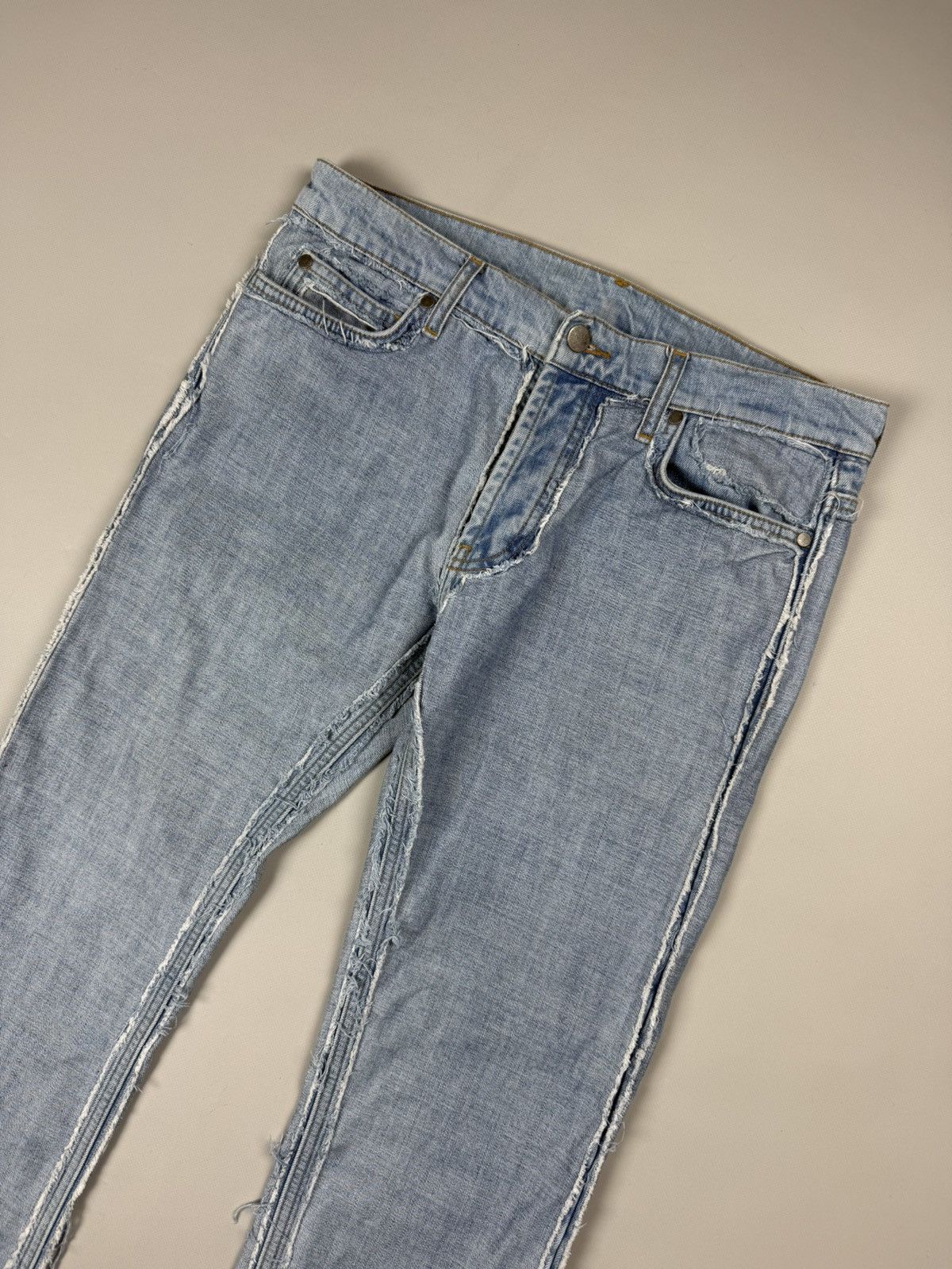 H&M × Maison Margiela Maison Margiela H&M Men’s Reverse Denim Inside-Out Jeans Size US 32 / EU 48 - 2 Thumbnail