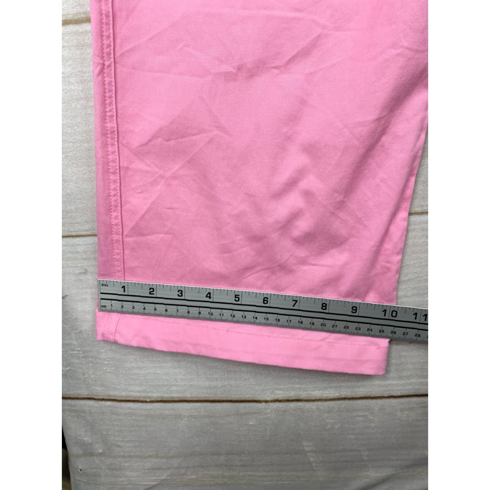 Vintage Altar'd State Women's Cargo Pants XL Pink High Rise Straight Stretch Casual NWT Size 40" / US 18 - 6 Thumbnail