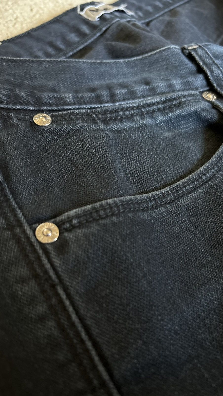 Acne Studios Acne Studios Max Blackness Jeans Size US 31 - 3 Thumbnail