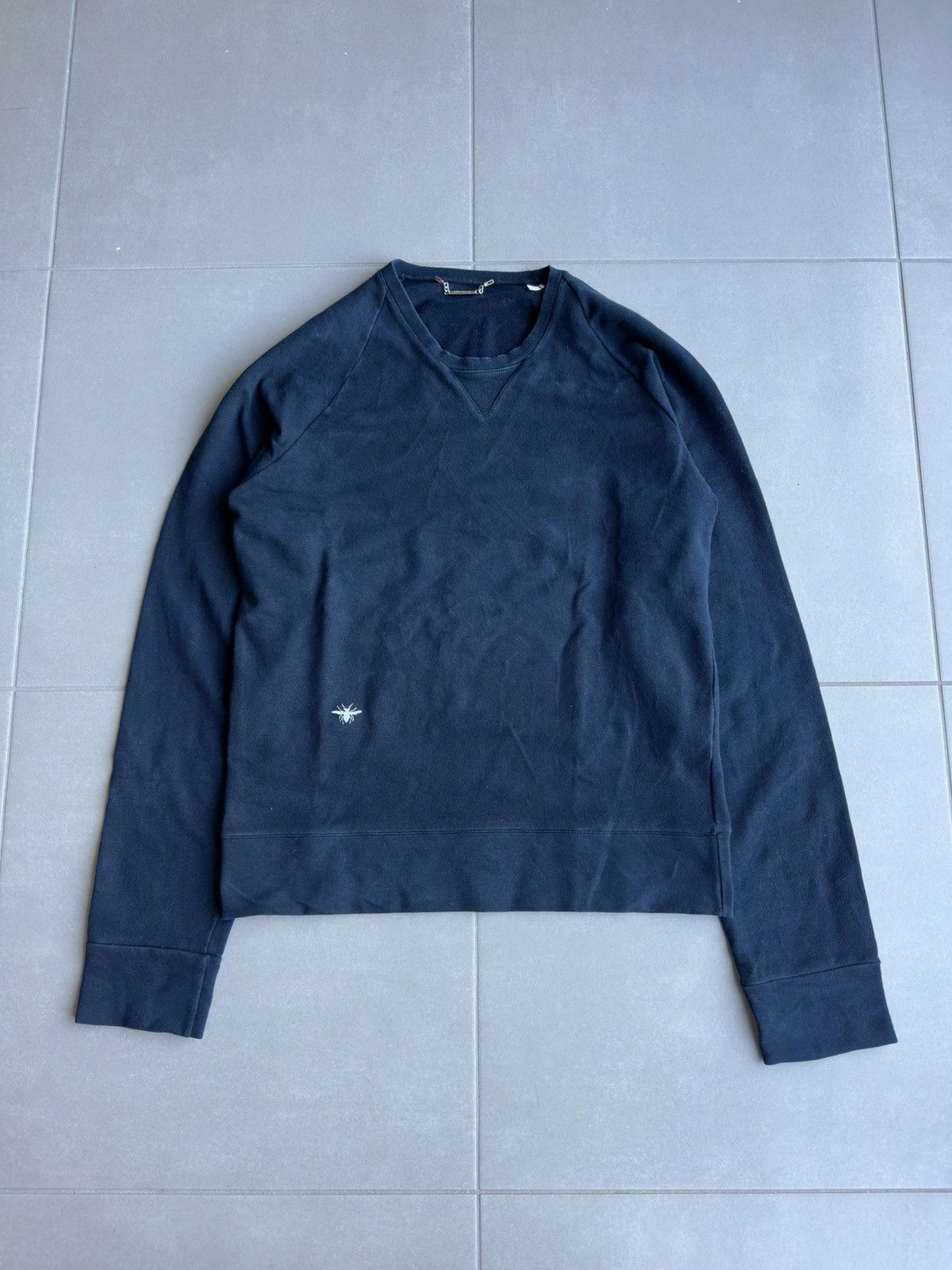 Dior Homme AW04 Vネック　ロゴ　エポレット　セーター Dior × Hedi Slimane Dior Homme AW04 “victim of the crime” bee