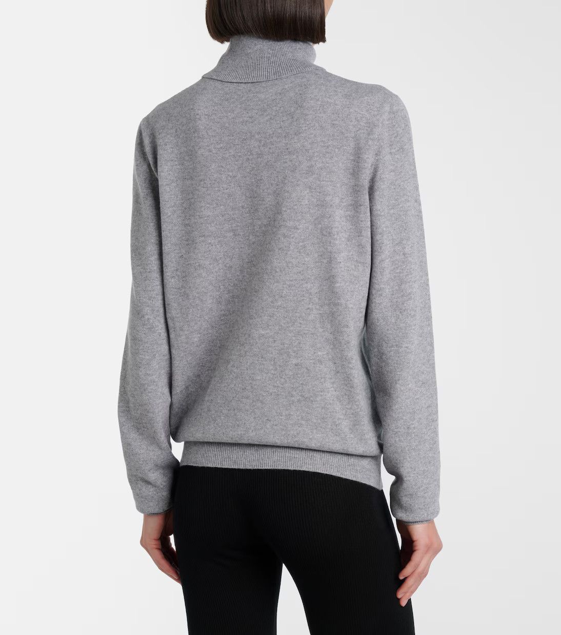 Saint Laurent Paris o1y0126 Turtleneck Sweater in Gray Size XS / US 0-2 / IT 36-38 - 5 Thumbnail