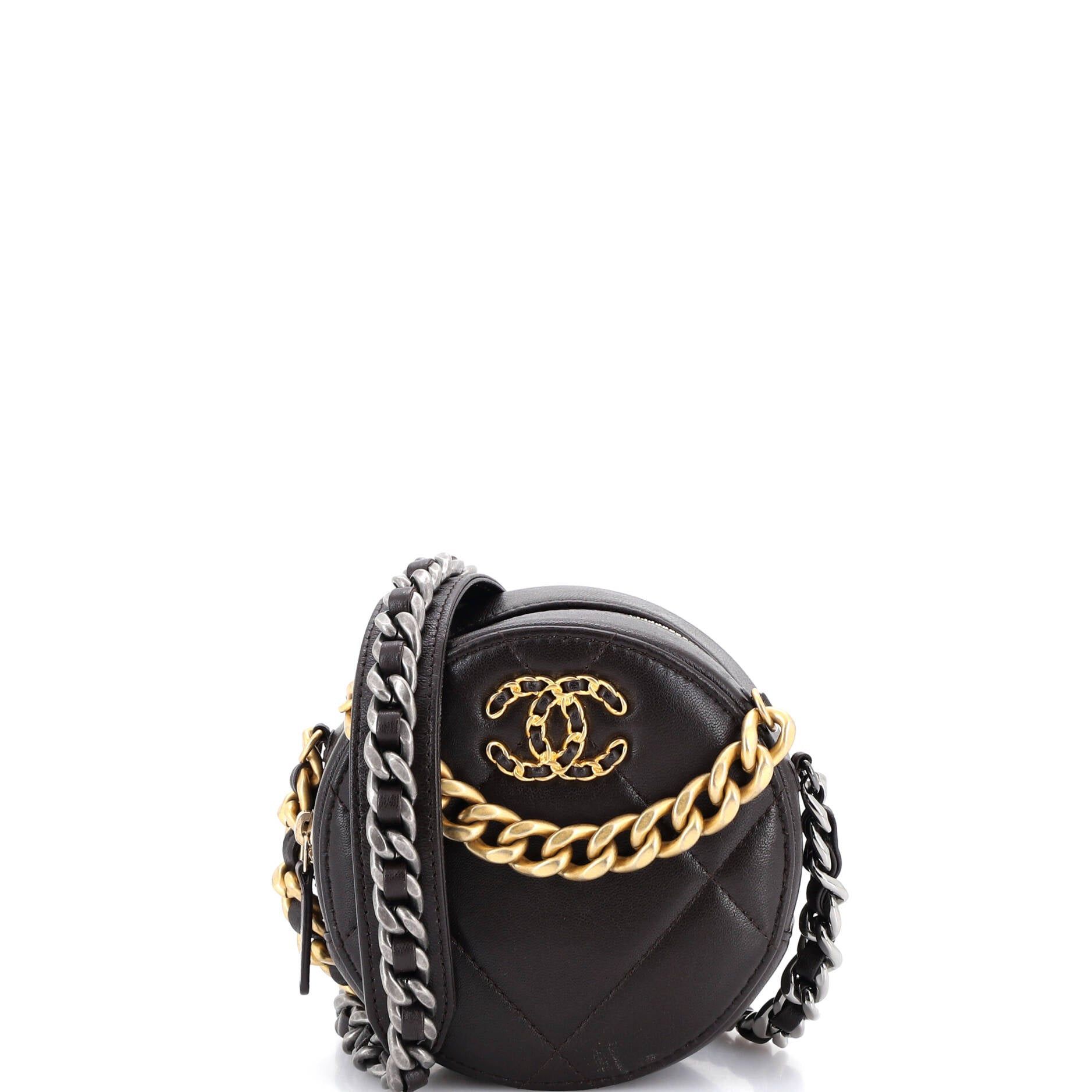Chanel 19 Round Clutch with Chain Size ONE SIZE - 1 Thumbnail
