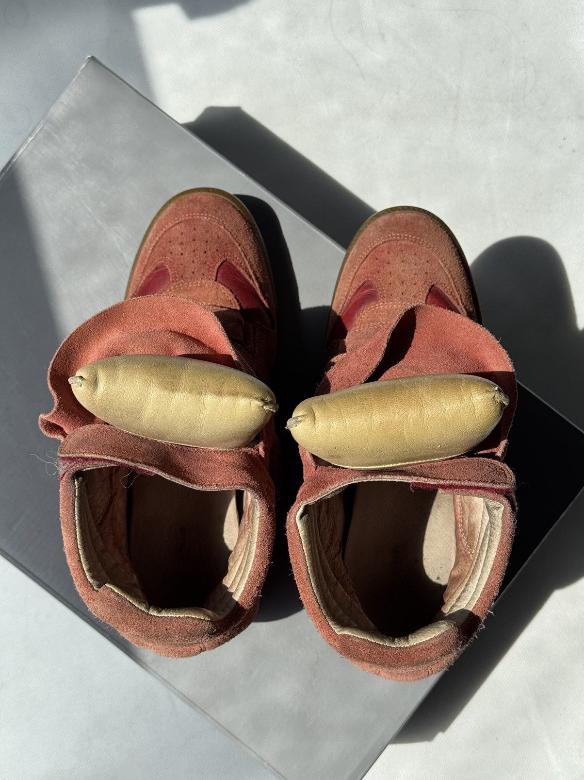 Isabel Marant Isabel Marant Bekett sneakers shoes Washed Suede Wedge Size US 11 / IT 41 - 7 Thumbnail