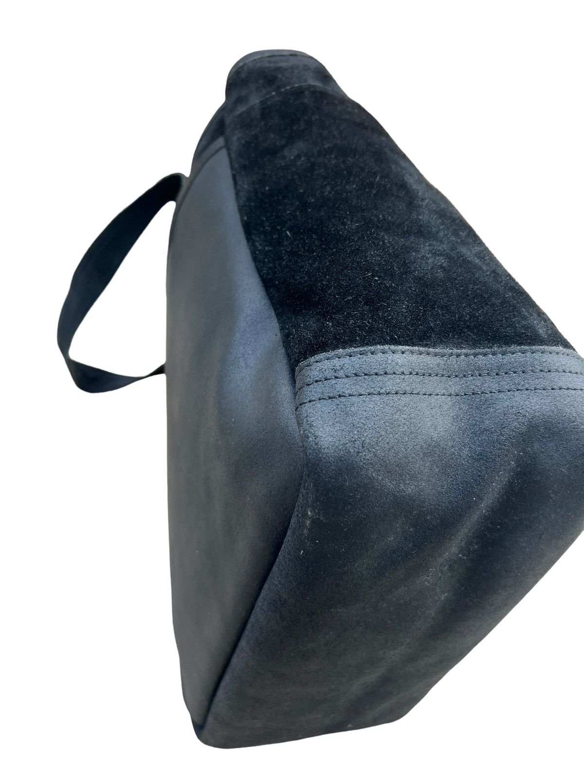Leather Porter Yoshida Japan Black Suede Leather Tote Bag Size ONE SIZE - 14 Thumbnail